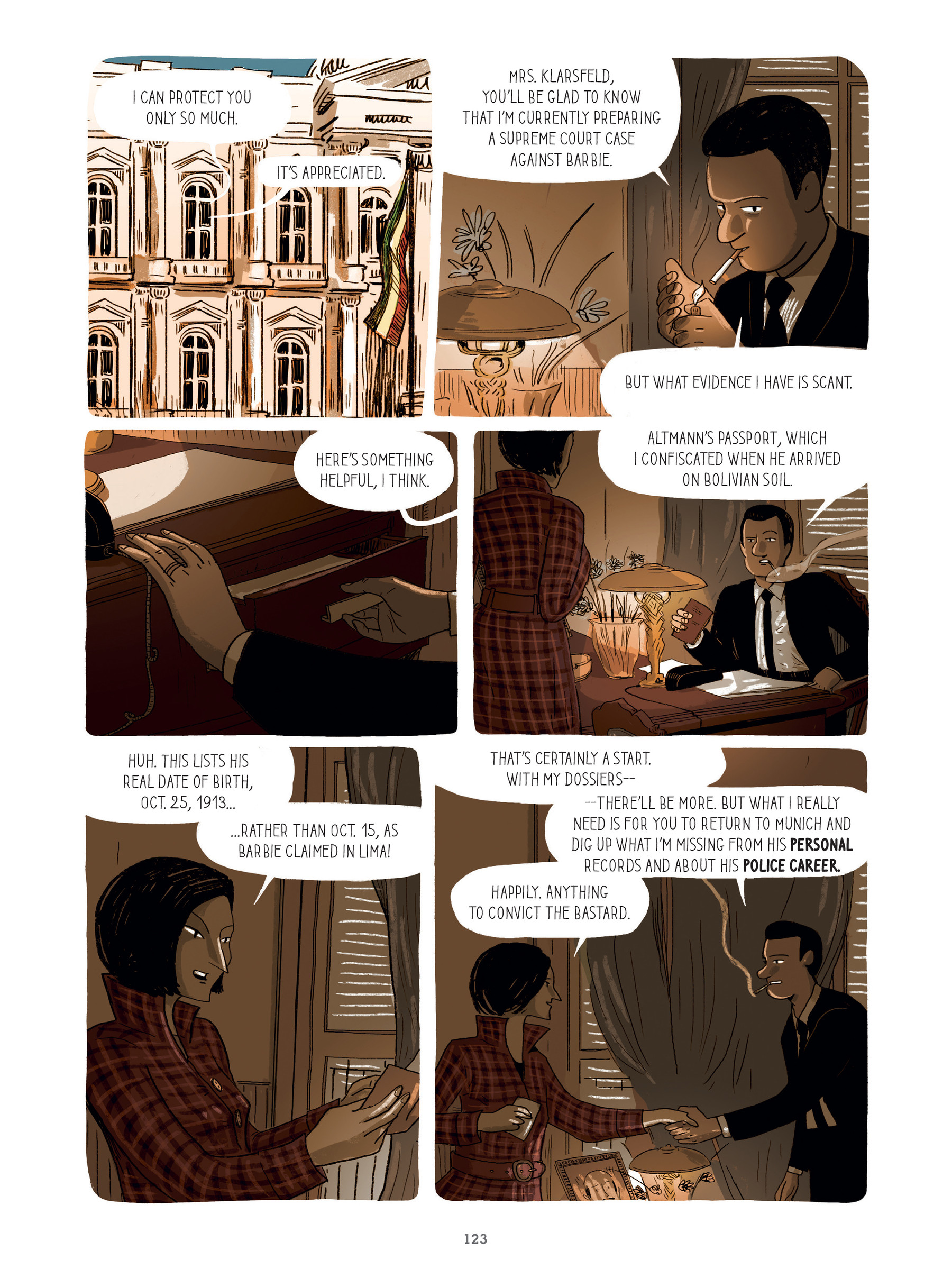 For Justice: The Serge & Beate Klarsfeld Story (2021) issue 1 - Page 123