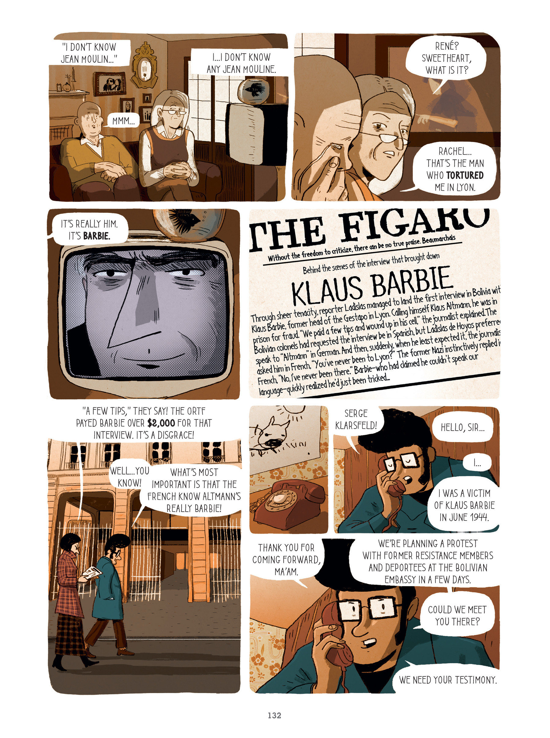 For Justice: The Serge & Beate Klarsfeld Story (2021) issue 1 - Page 132