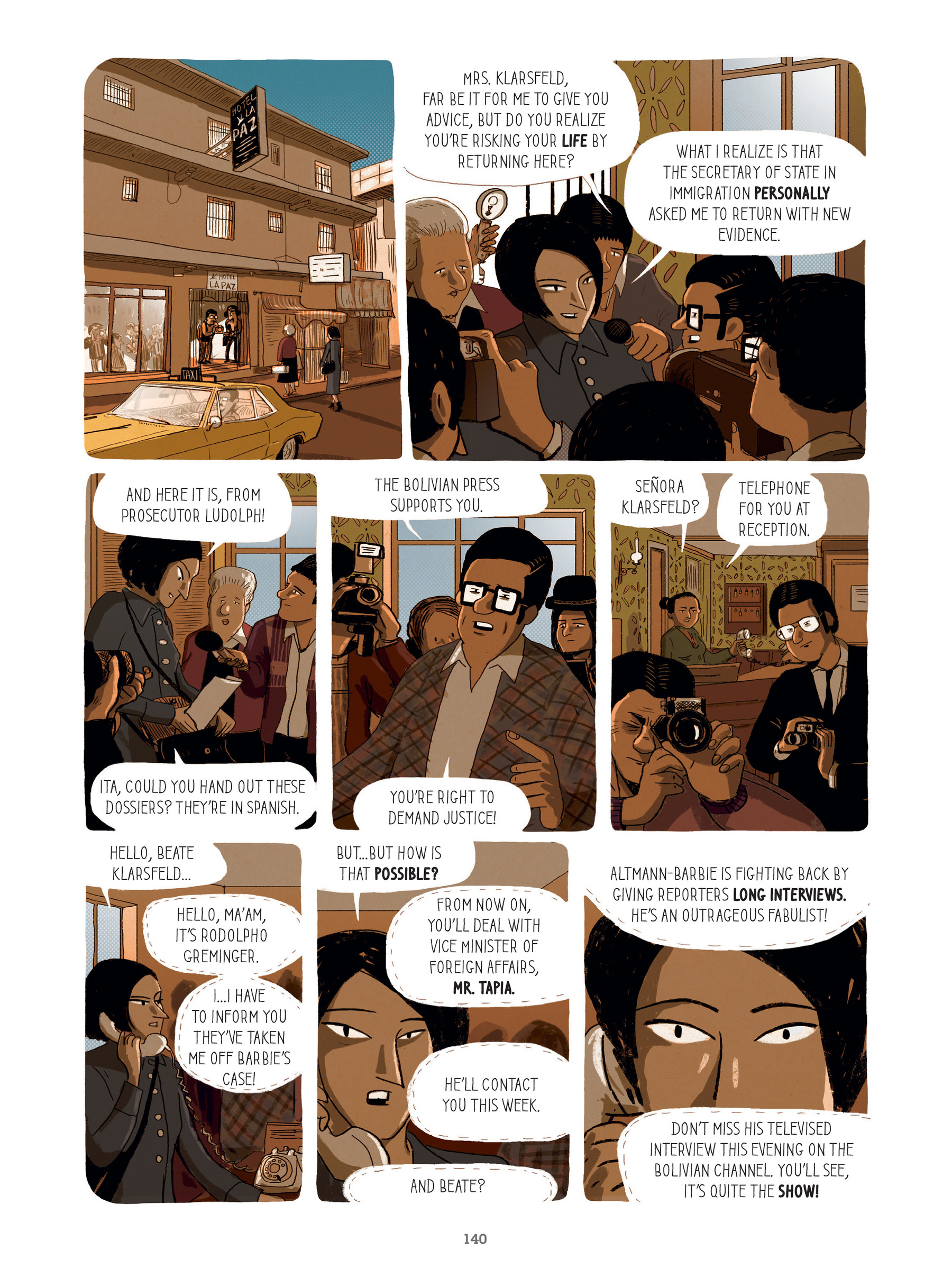 For Justice: The Serge & Beate Klarsfeld Story (2021) issue 1 - Page 140