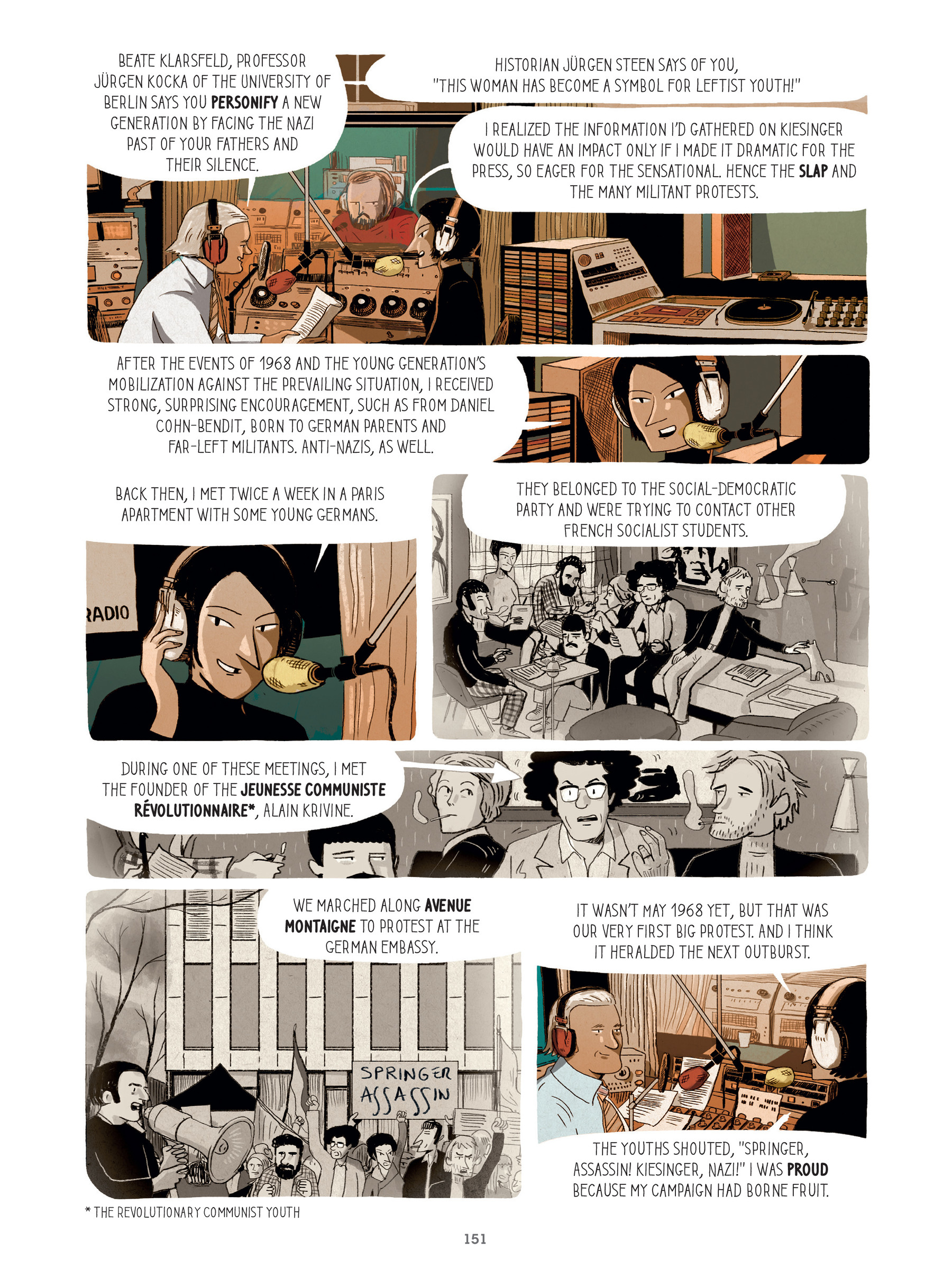 For Justice: The Serge & Beate Klarsfeld Story (2021) issue 1 - Page 151