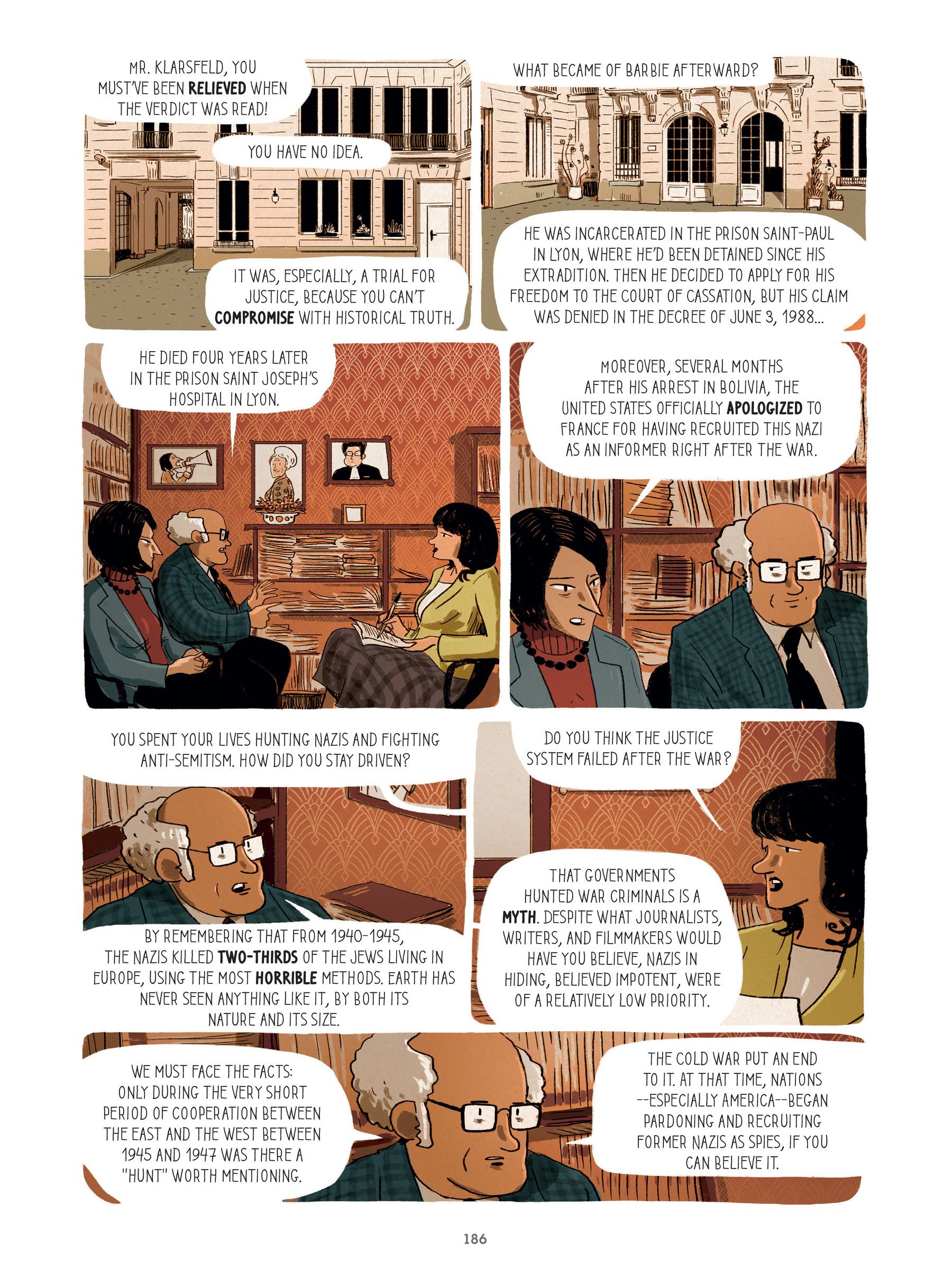 For Justice: The Serge & Beate Klarsfeld Story (2021) issue 1 - Page 185