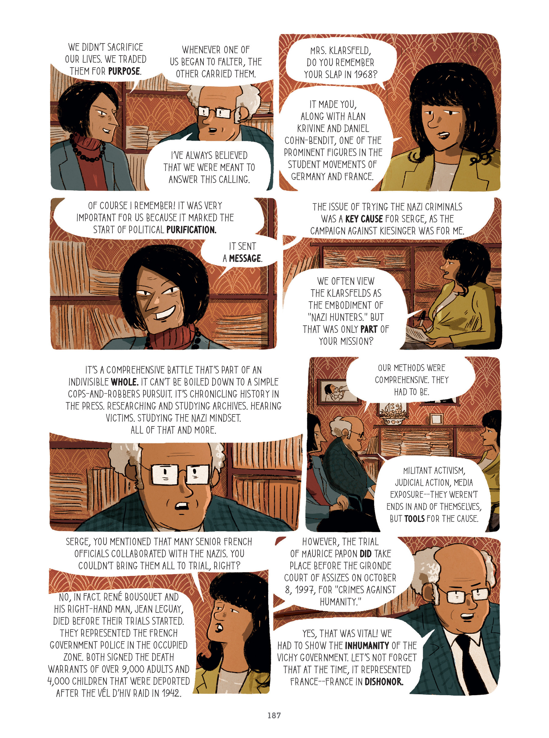 For Justice: The Serge & Beate Klarsfeld Story (2021) issue 1 - Page 186