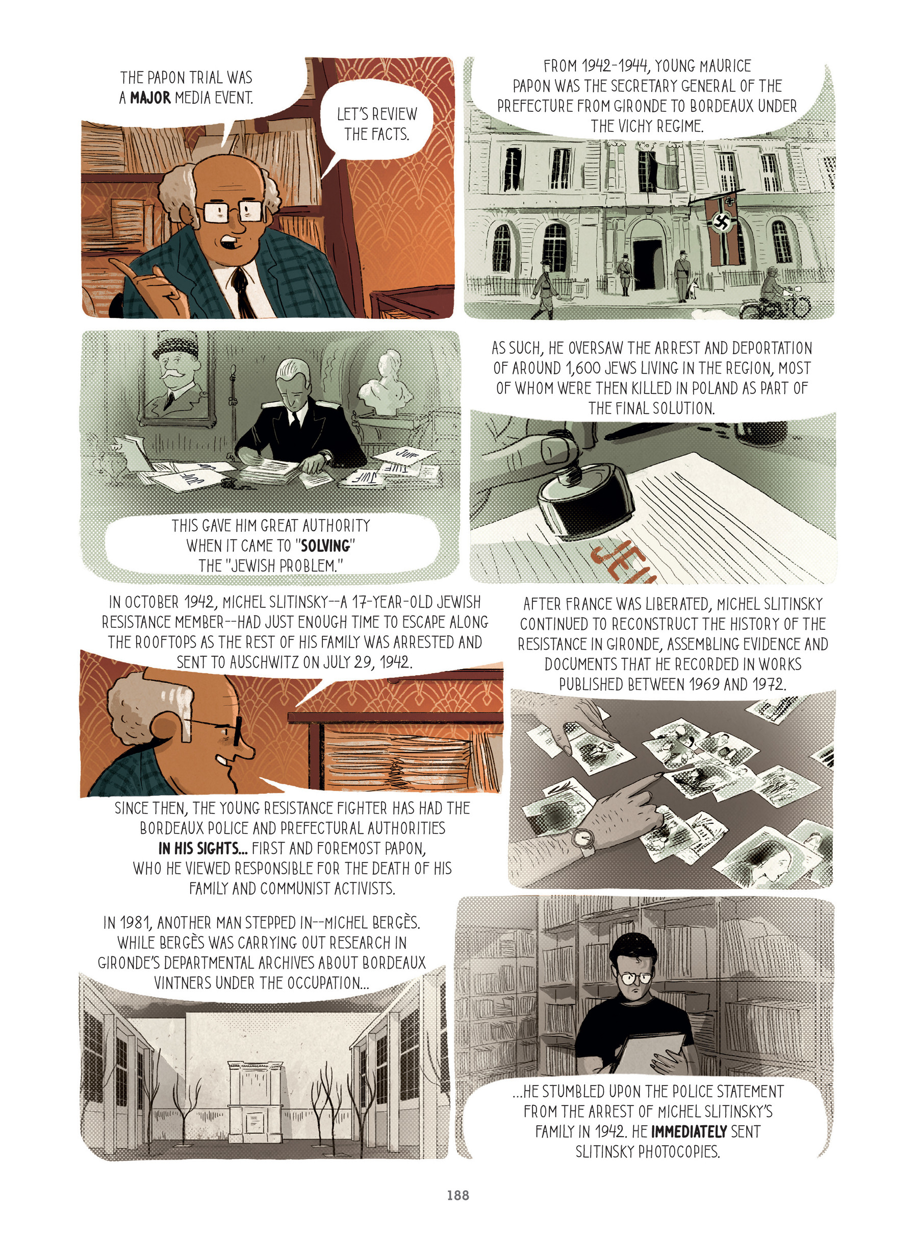 For Justice: The Serge & Beate Klarsfeld Story (2021) issue 1 - Page 187