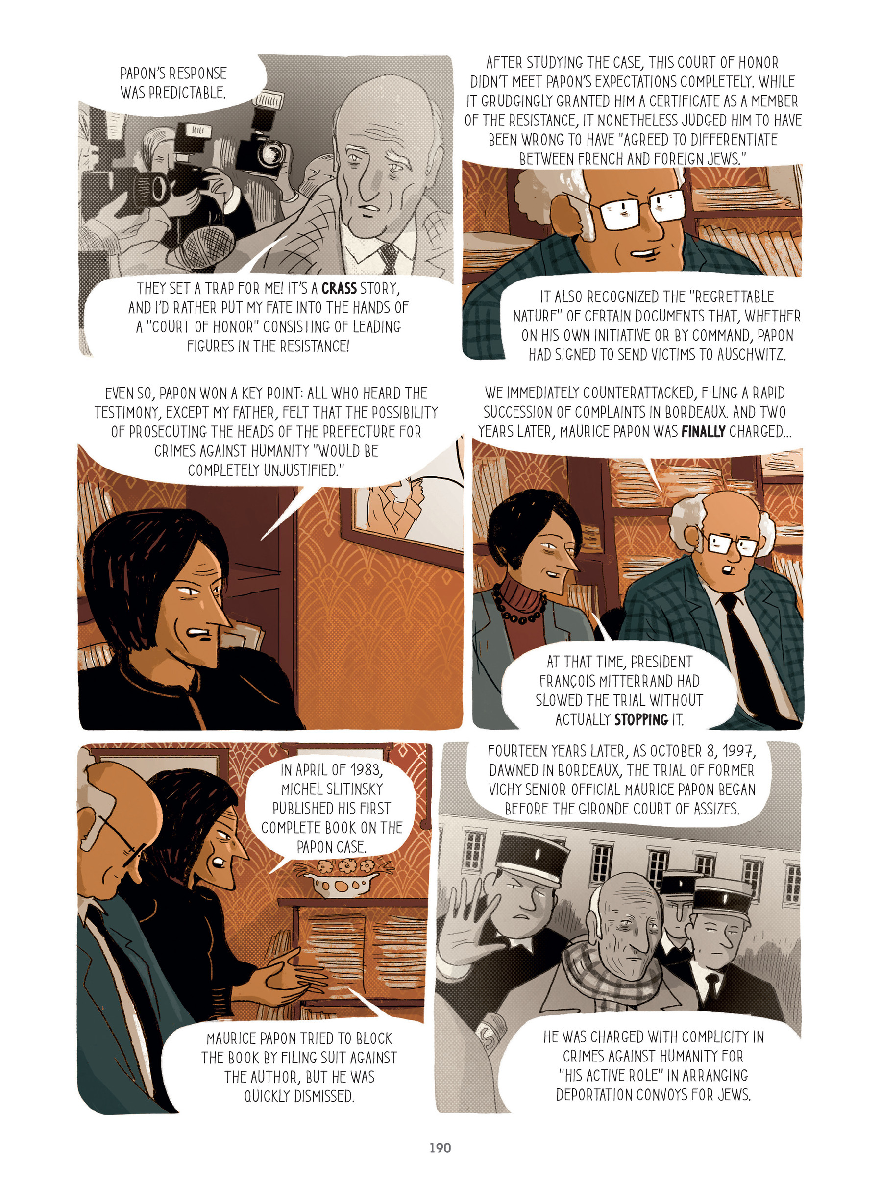 For Justice: The Serge & Beate Klarsfeld Story (2021) issue 1 - Page 189