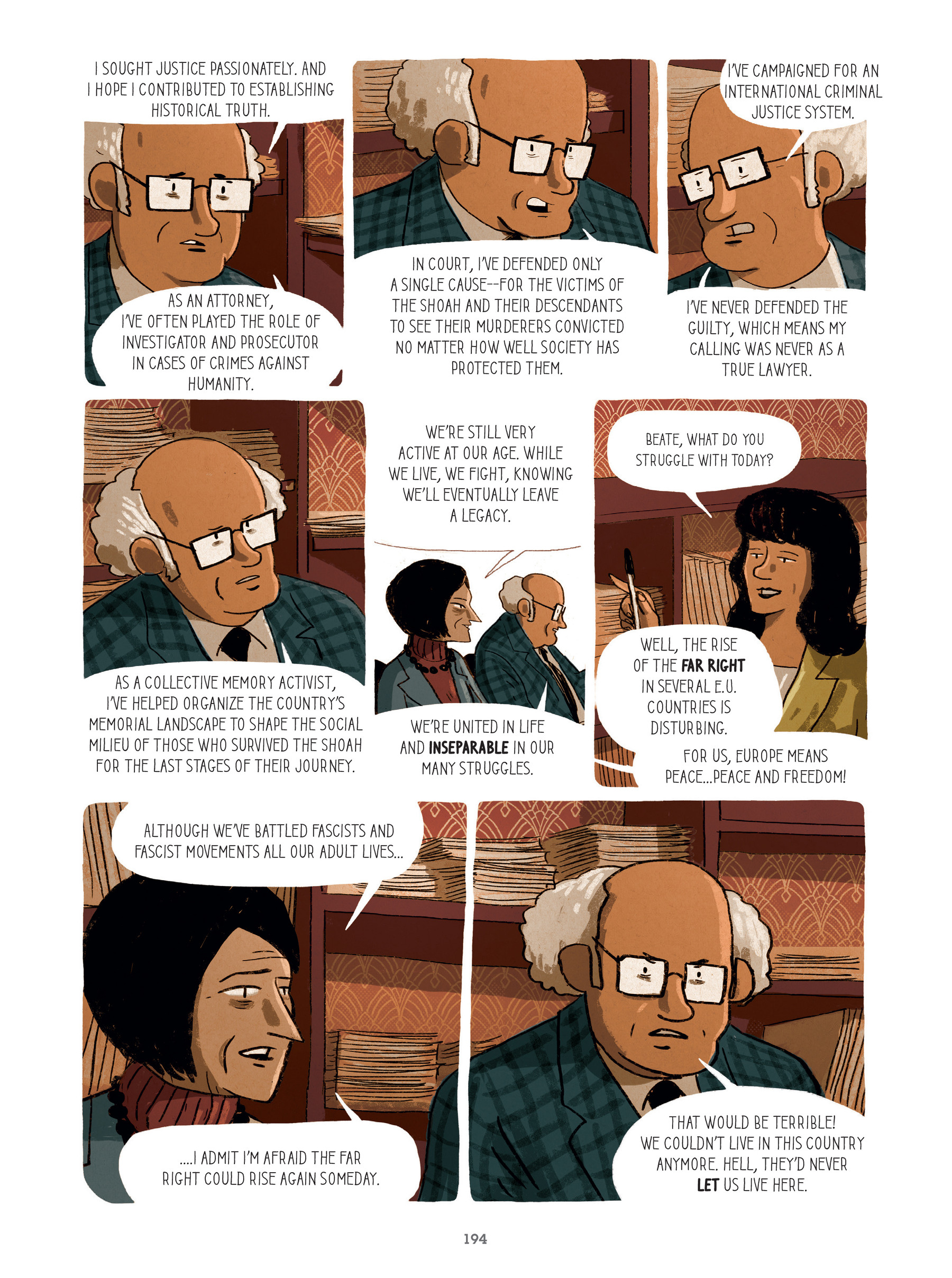 For Justice: The Serge & Beate Klarsfeld Story (2021) issue 1 - Page 193