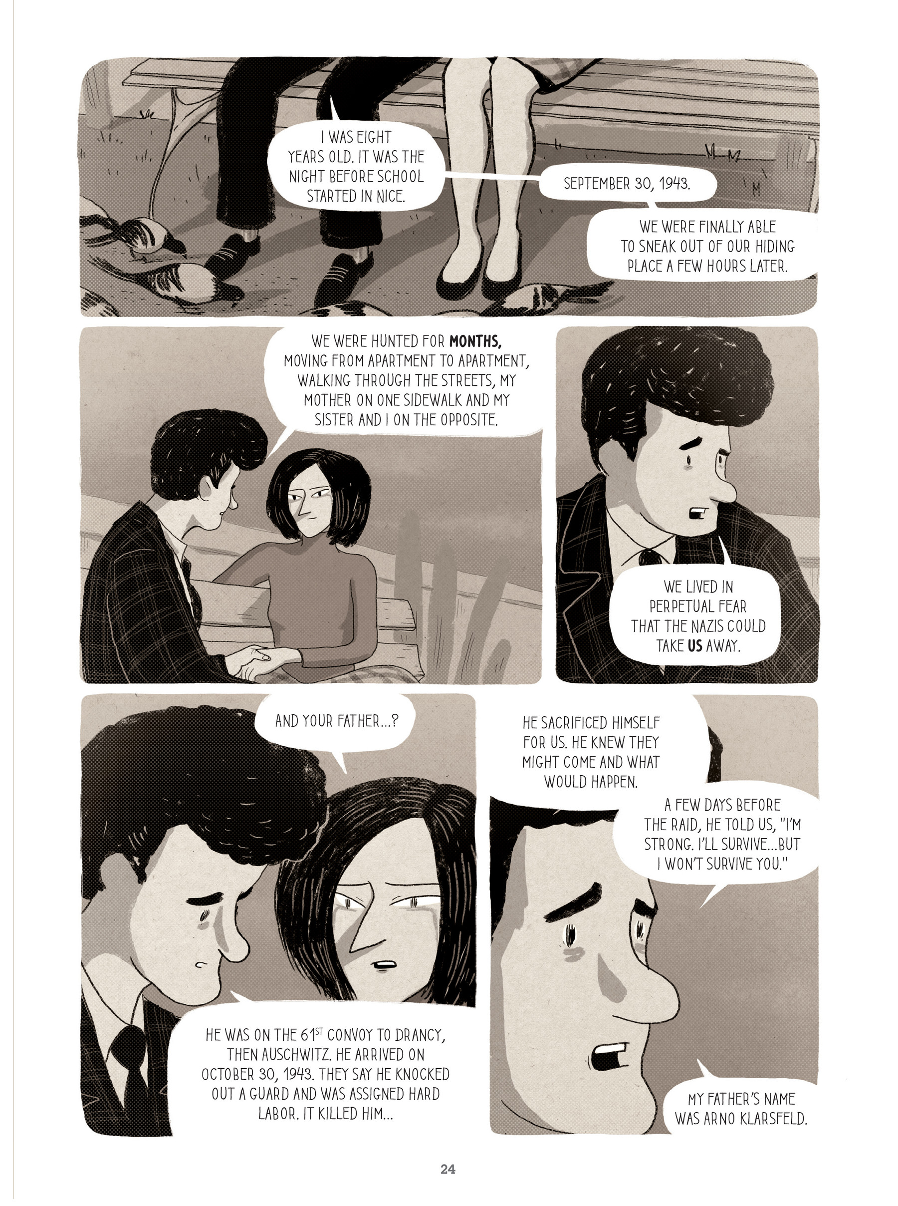 For Justice: The Serge & Beate Klarsfeld Story (2021) issue 1 - Page 25