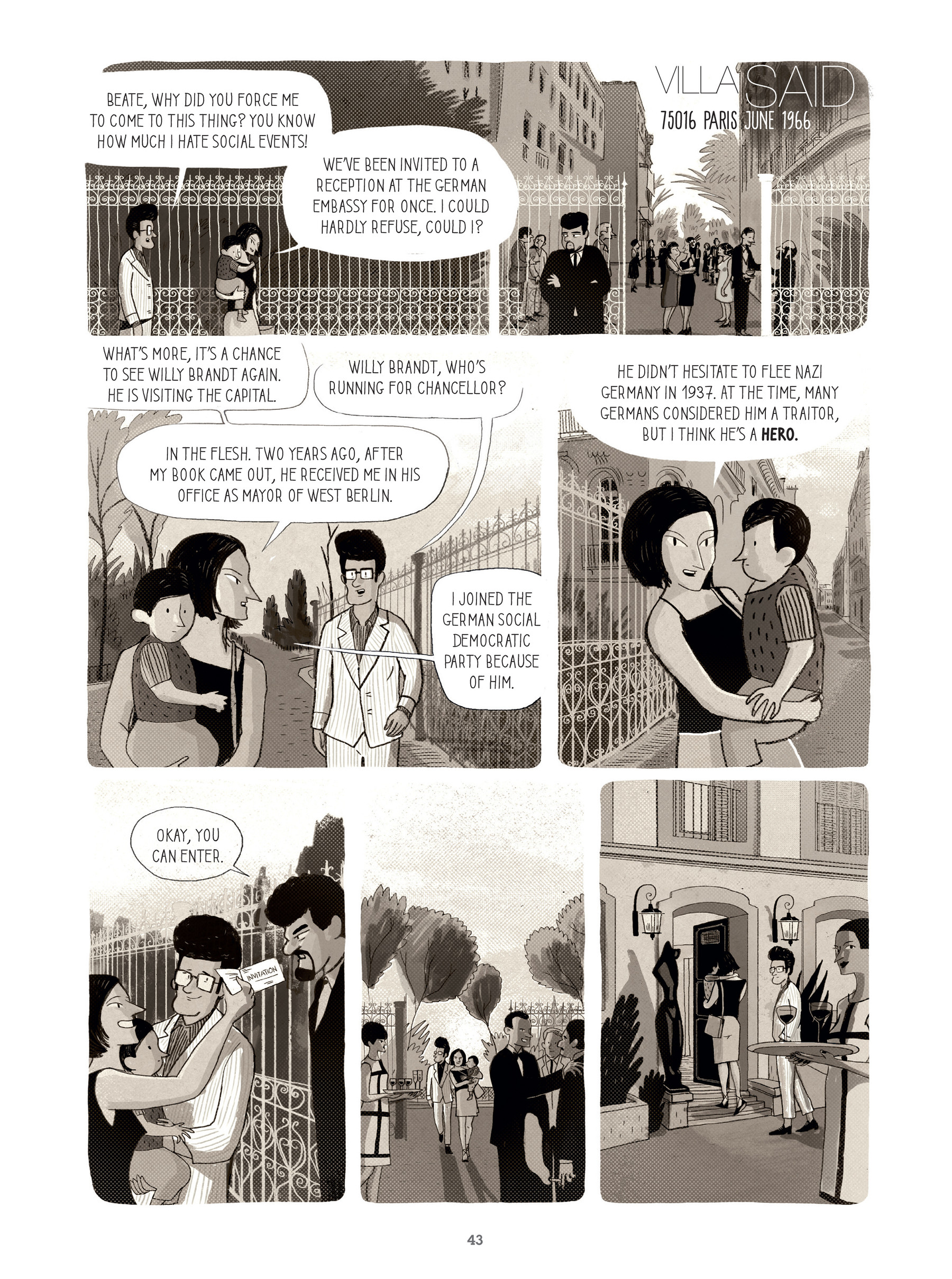 For Justice: The Serge & Beate Klarsfeld Story (2021) issue 1 - Page 43