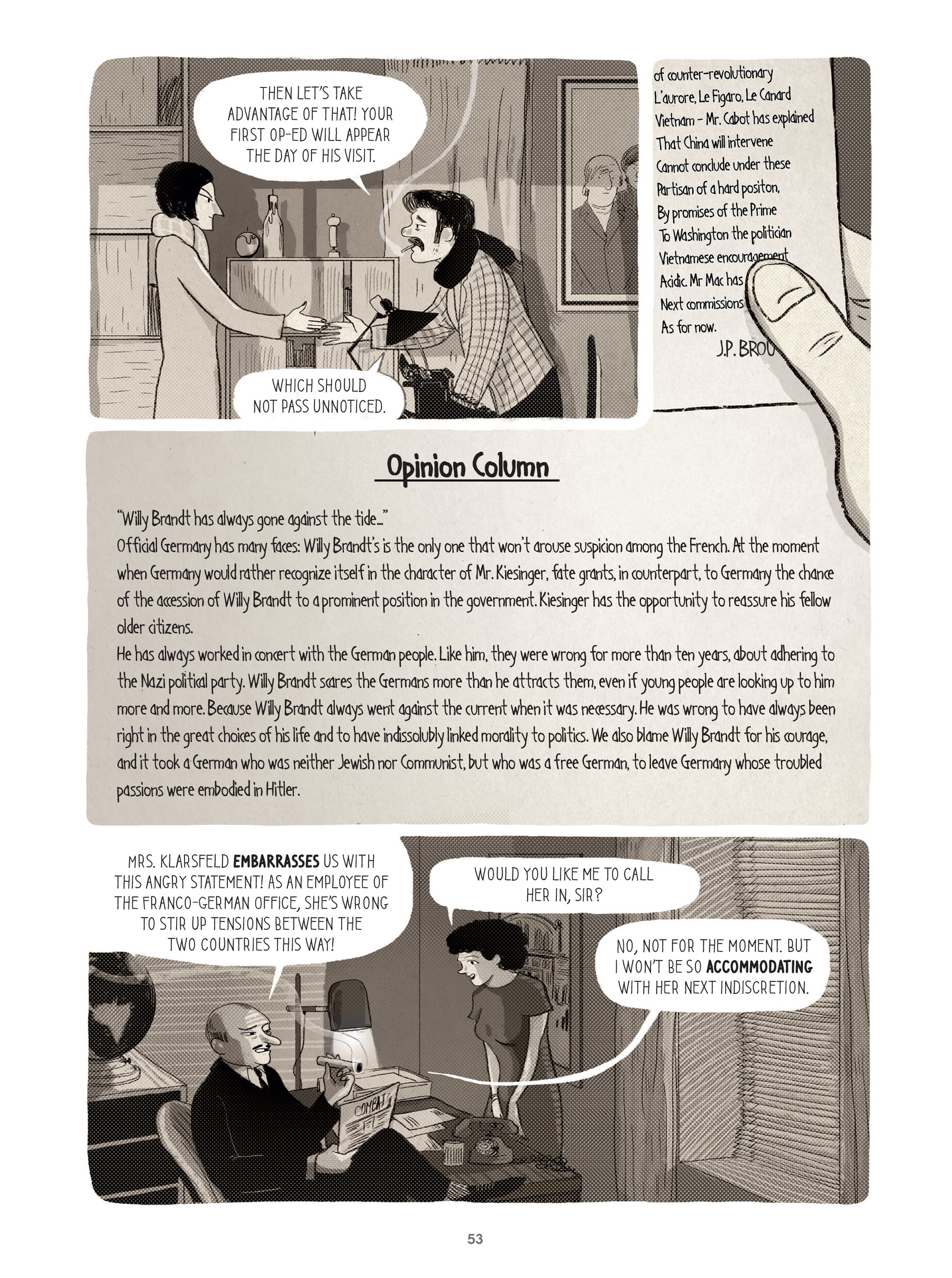 For Justice: The Serge & Beate Klarsfeld Story (2021) issue 1 - Page 53