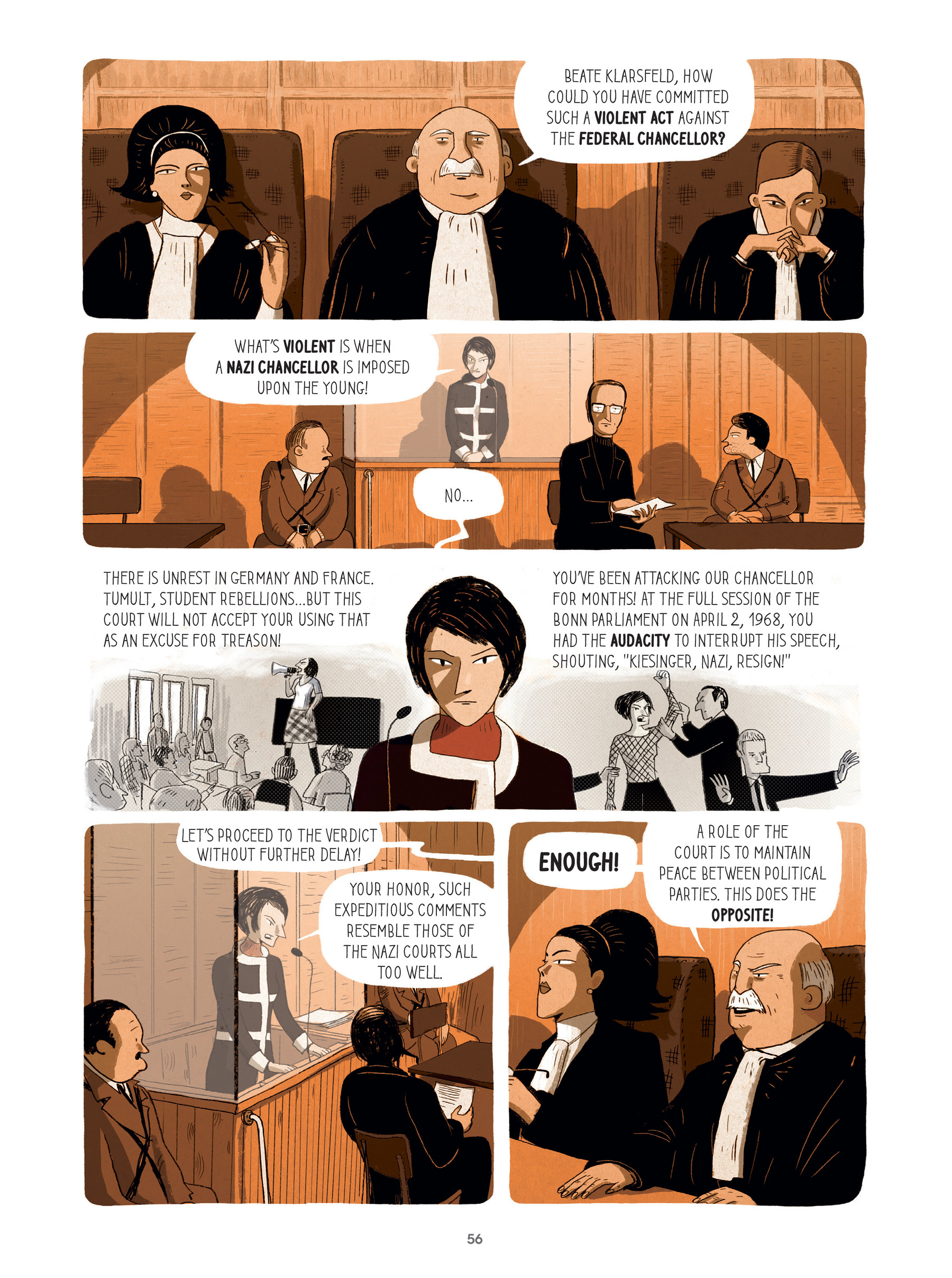 For Justice: The Serge & Beate Klarsfeld Story (2021) issue 1 - Page 56