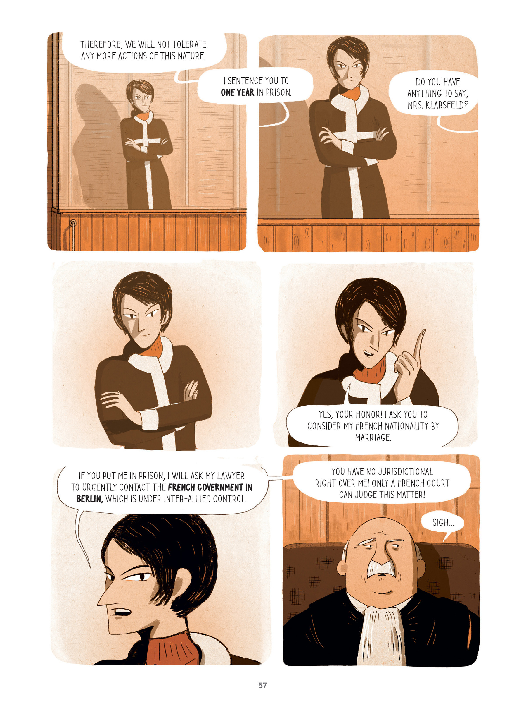 For Justice: The Serge & Beate Klarsfeld Story (2021) issue 1 - Page 57