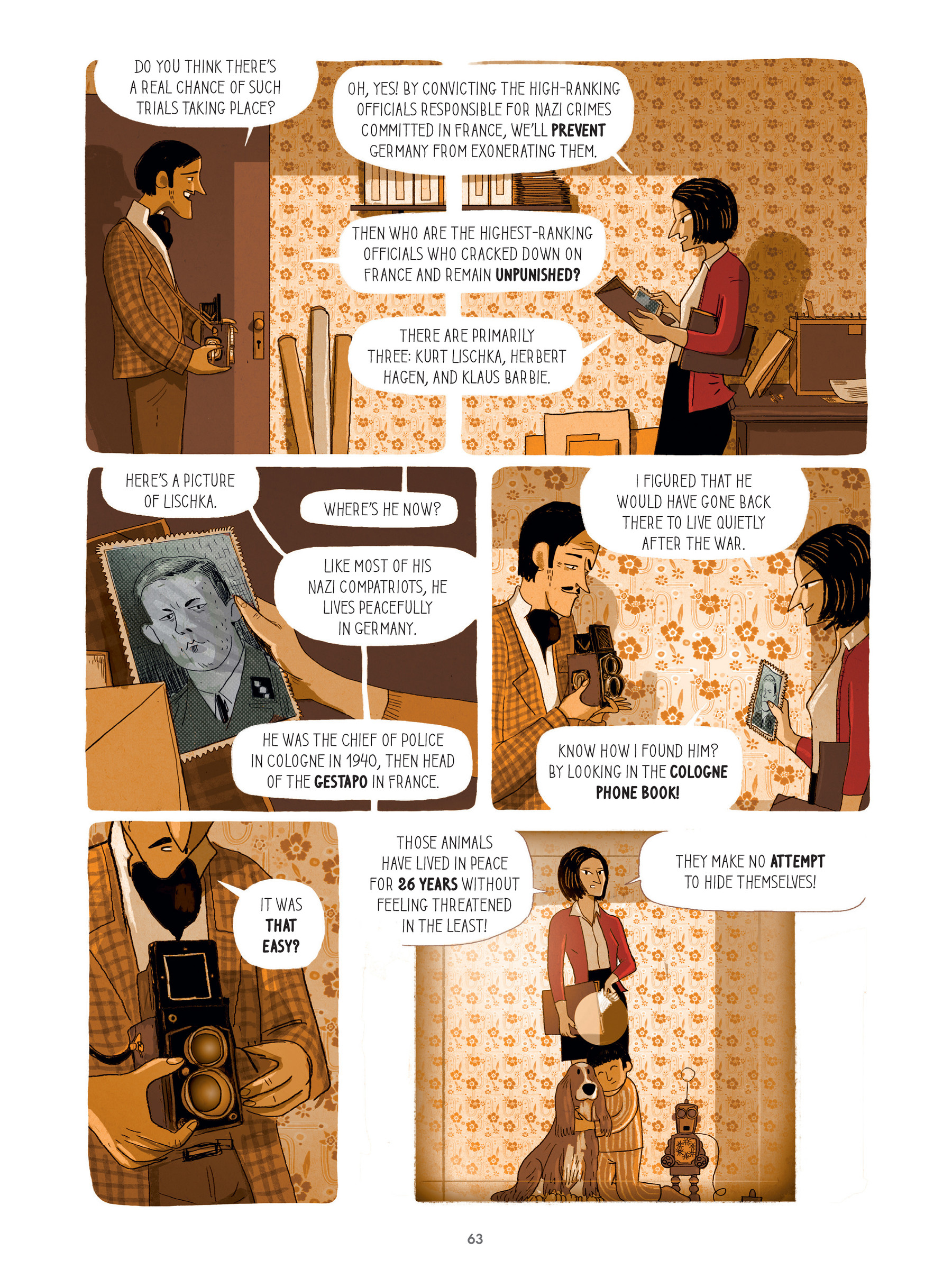 For Justice: The Serge & Beate Klarsfeld Story (2021) issue 1 - Page 63