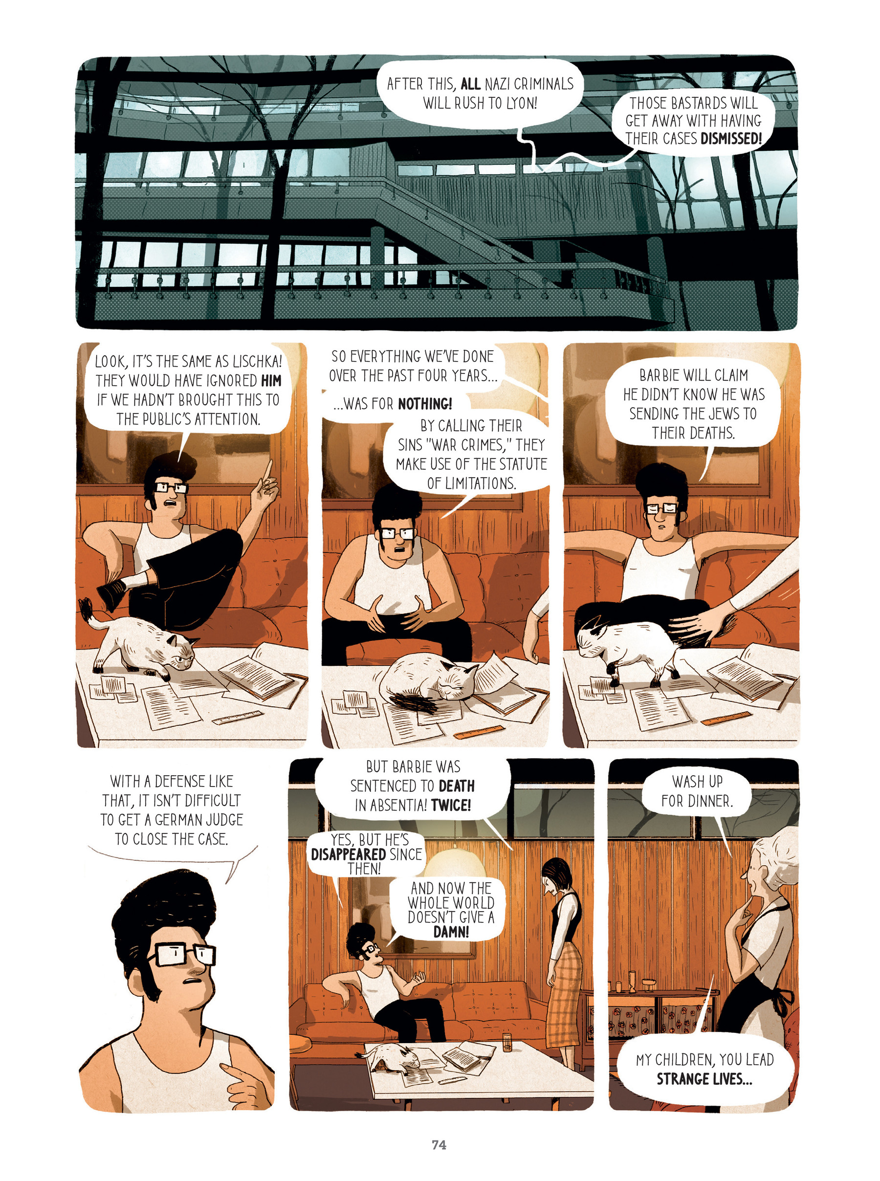 For Justice: The Serge & Beate Klarsfeld Story (2021) issue 1 - Page 74