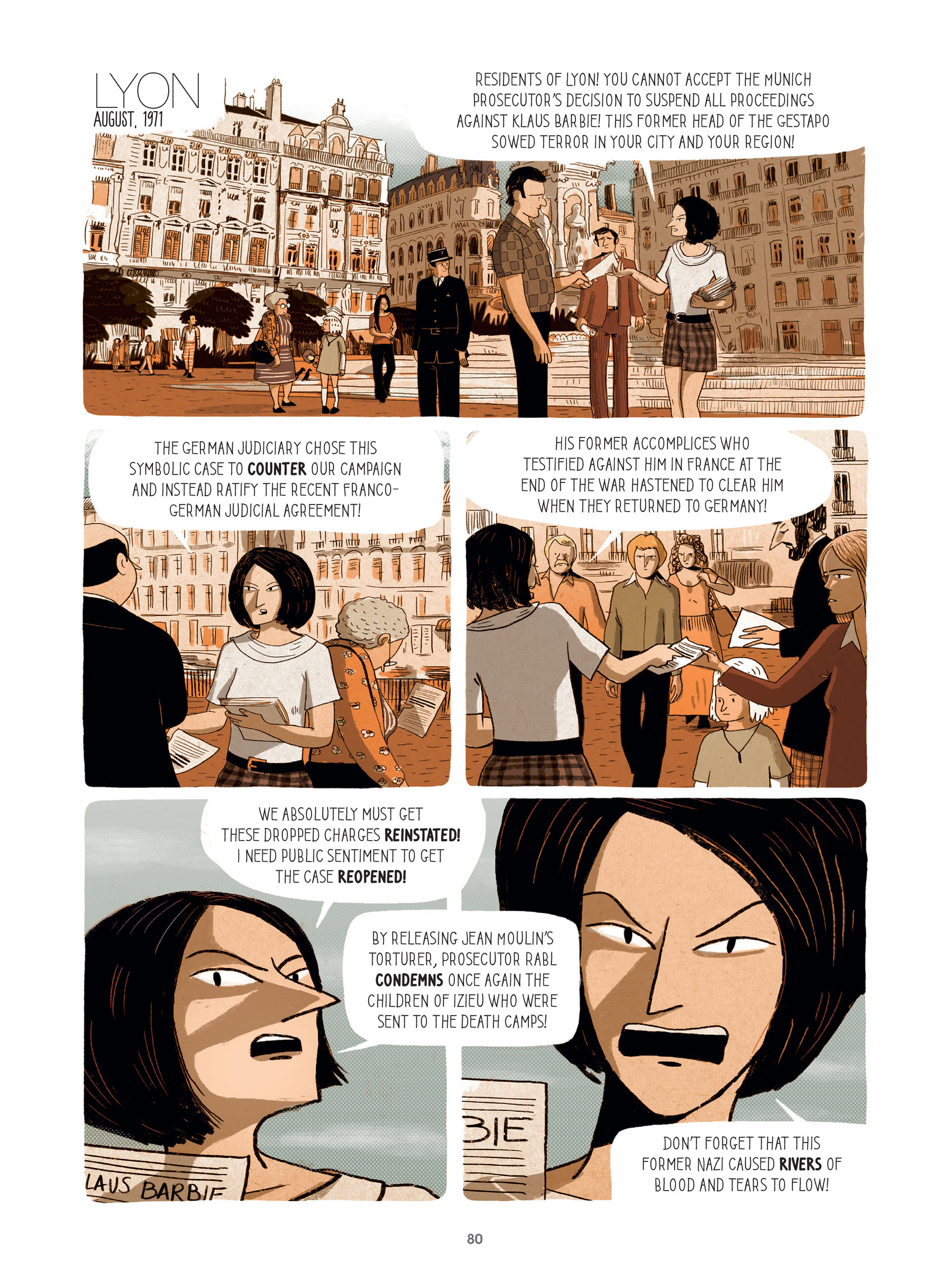 For Justice: The Serge & Beate Klarsfeld Story (2021) issue 1 - Page 80