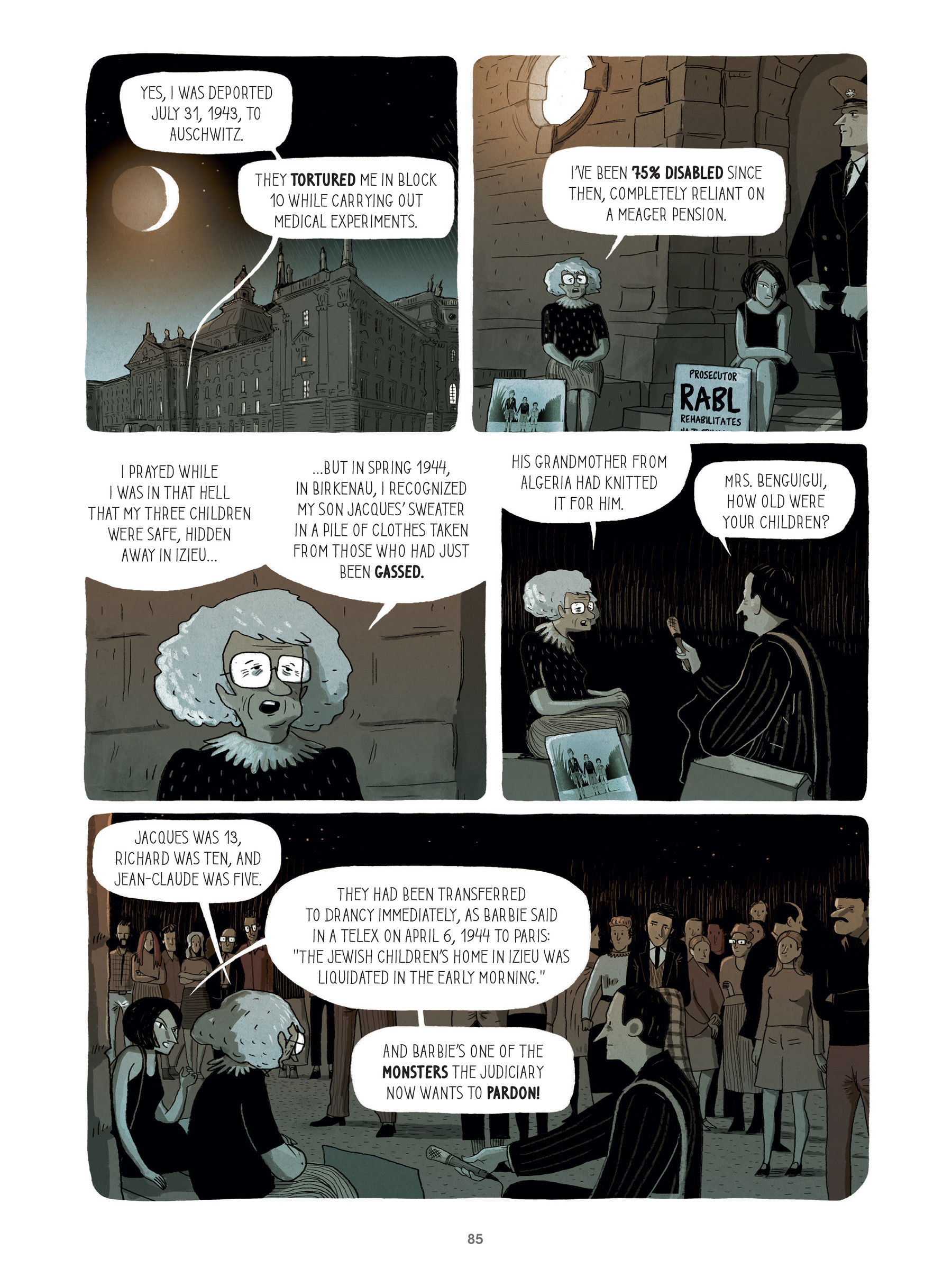 For Justice: The Serge & Beate Klarsfeld Story (2021) issue 1 - Page 85