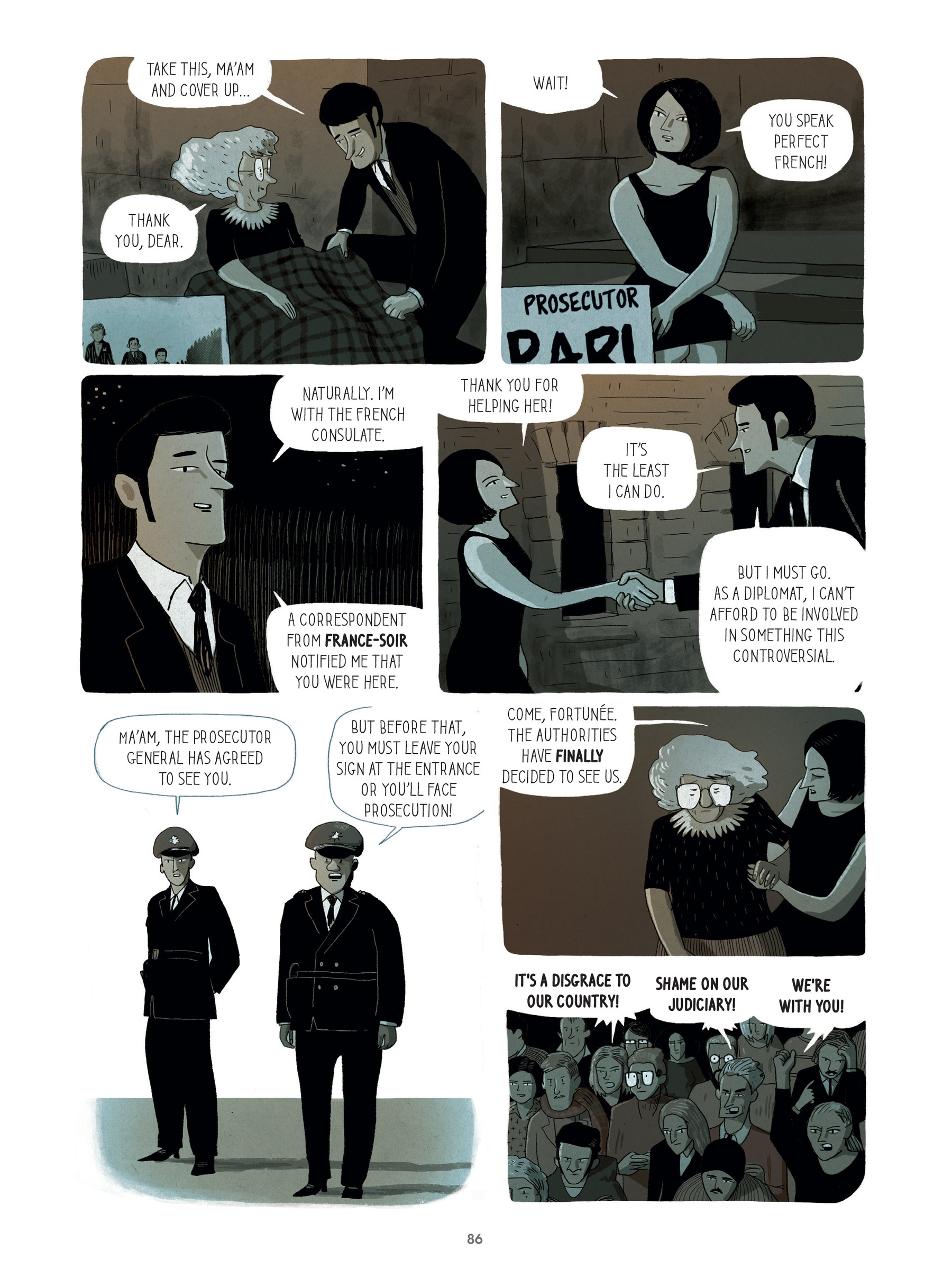 For Justice: The Serge & Beate Klarsfeld Story (2021) issue 1 - Page 86