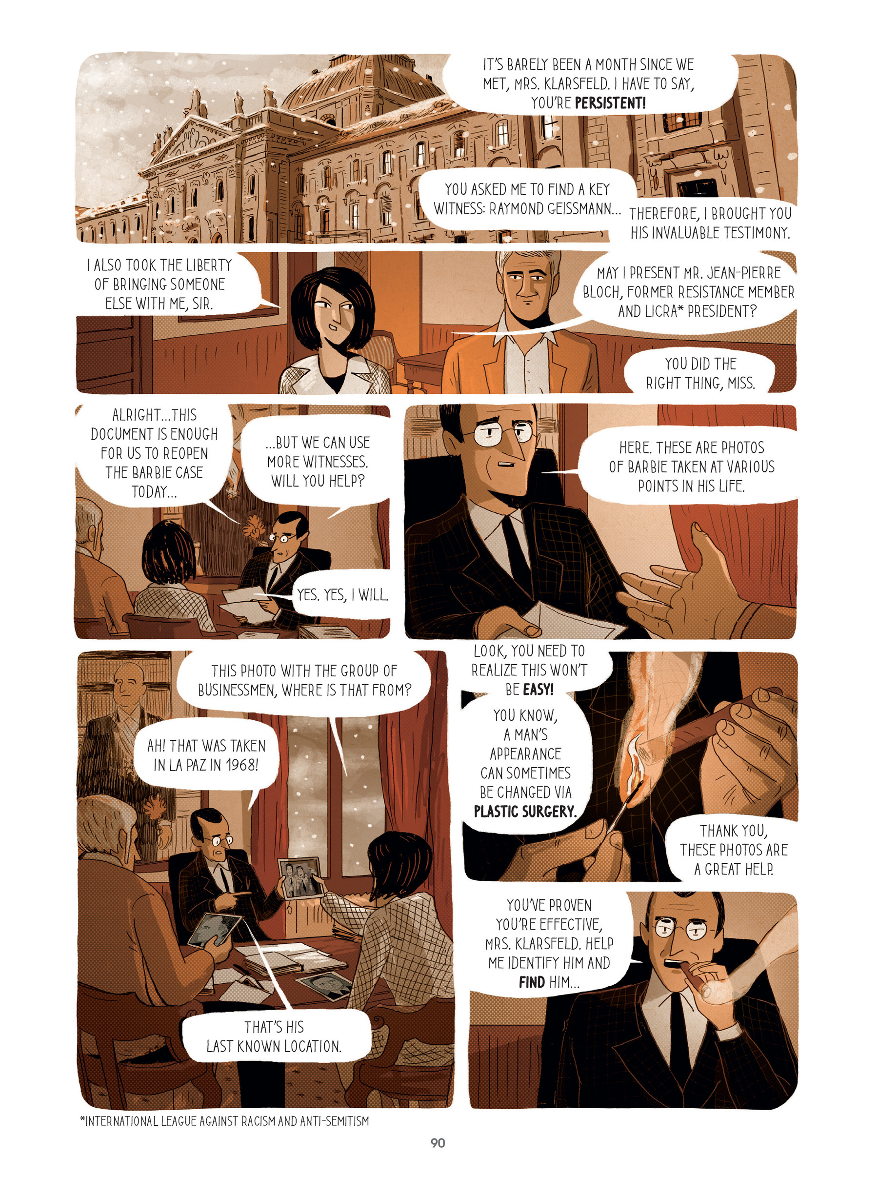 For Justice: The Serge & Beate Klarsfeld Story (2021) issue 1 - Page 90