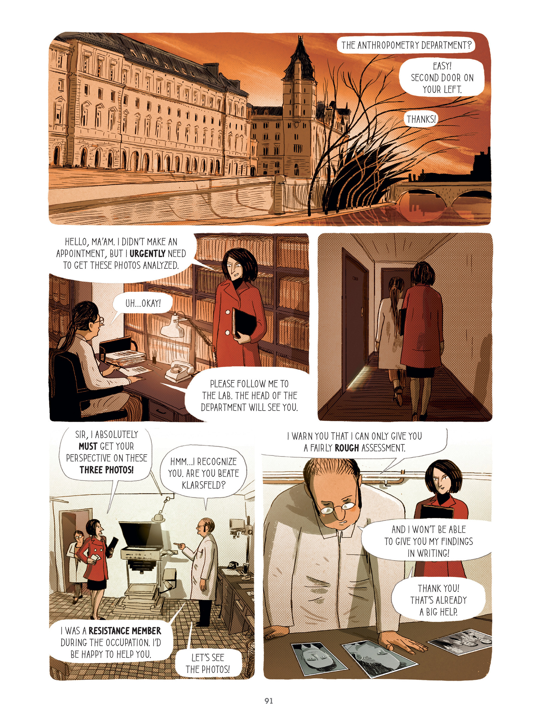 For Justice: The Serge & Beate Klarsfeld Story (2021) issue 1 - Page 91