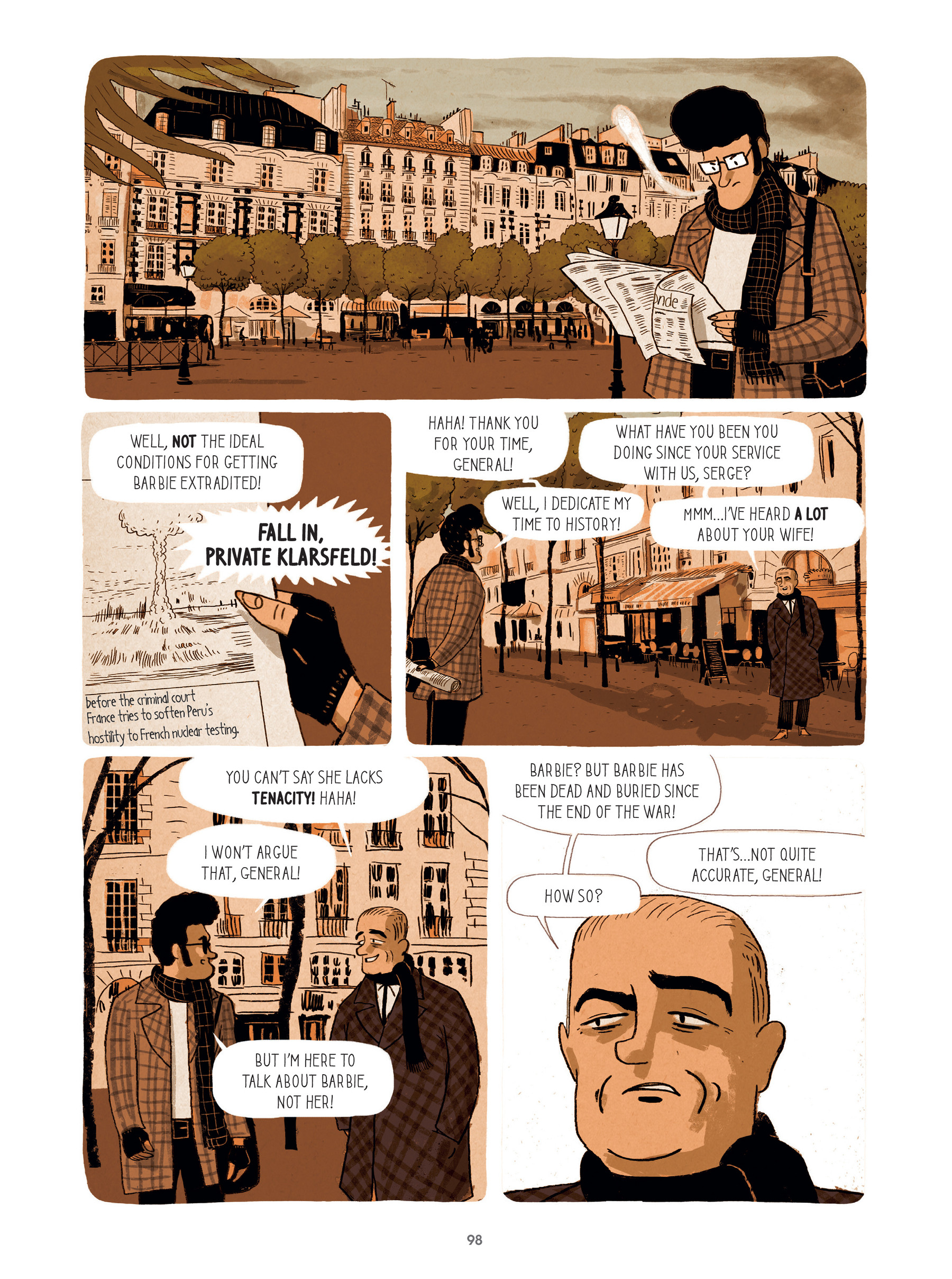 For Justice: The Serge & Beate Klarsfeld Story (2021) issue 1 - Page 98