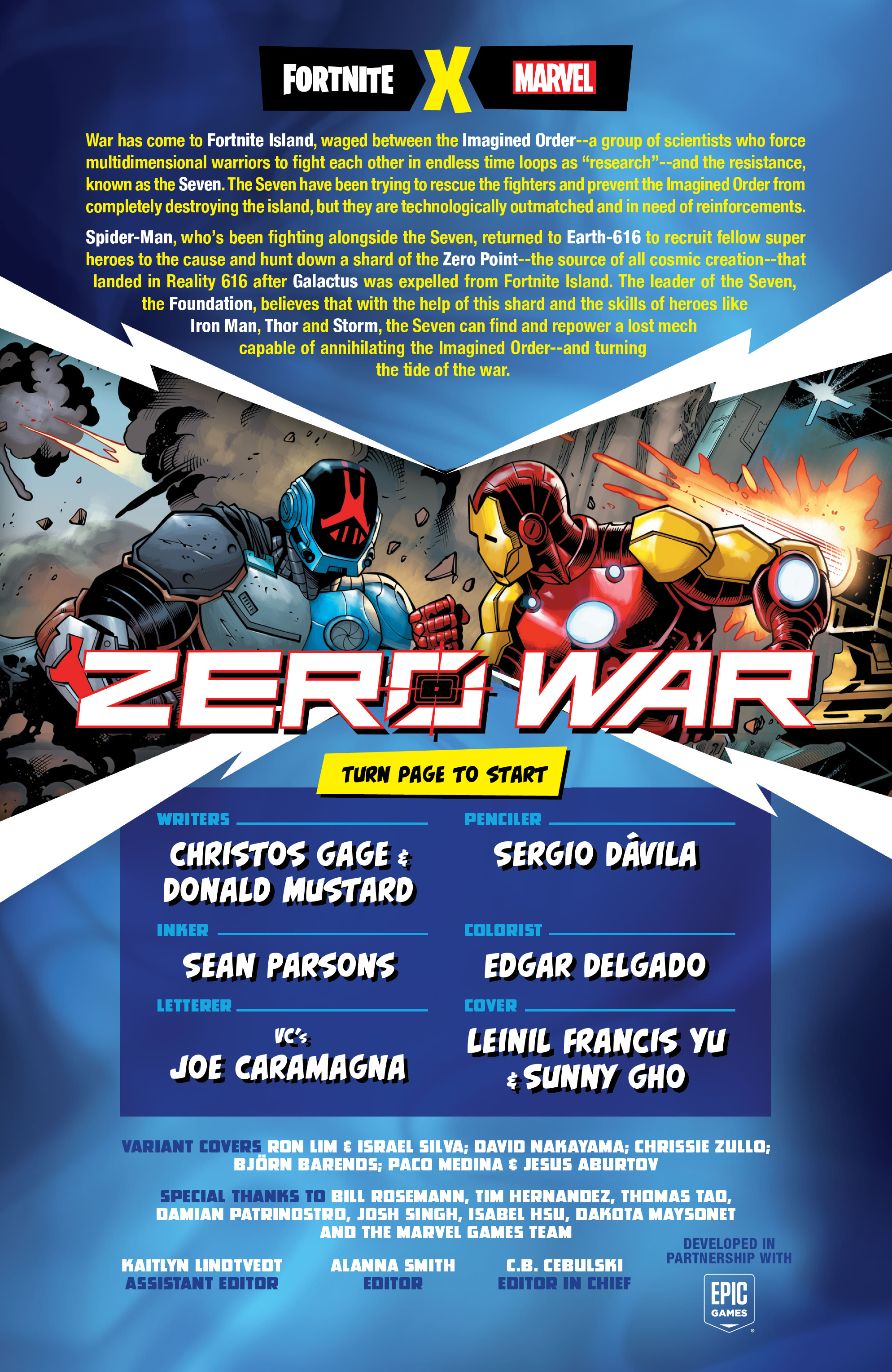 Fortnite x Marvel: Zero War (2022-): Chapter 2 - Page 4