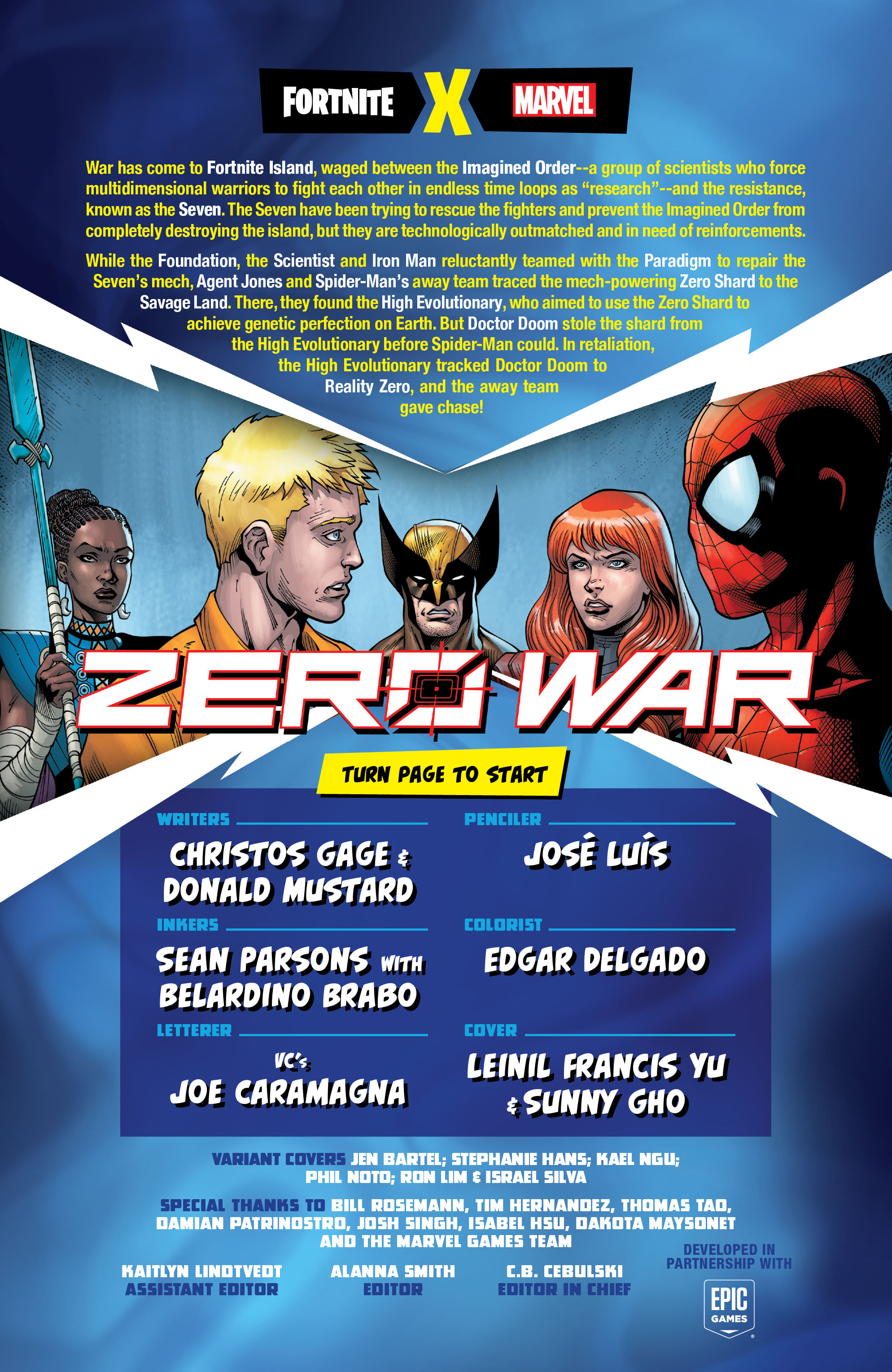 Fortnite x Marvel: Zero War (2022-) issue 4 - Page 4