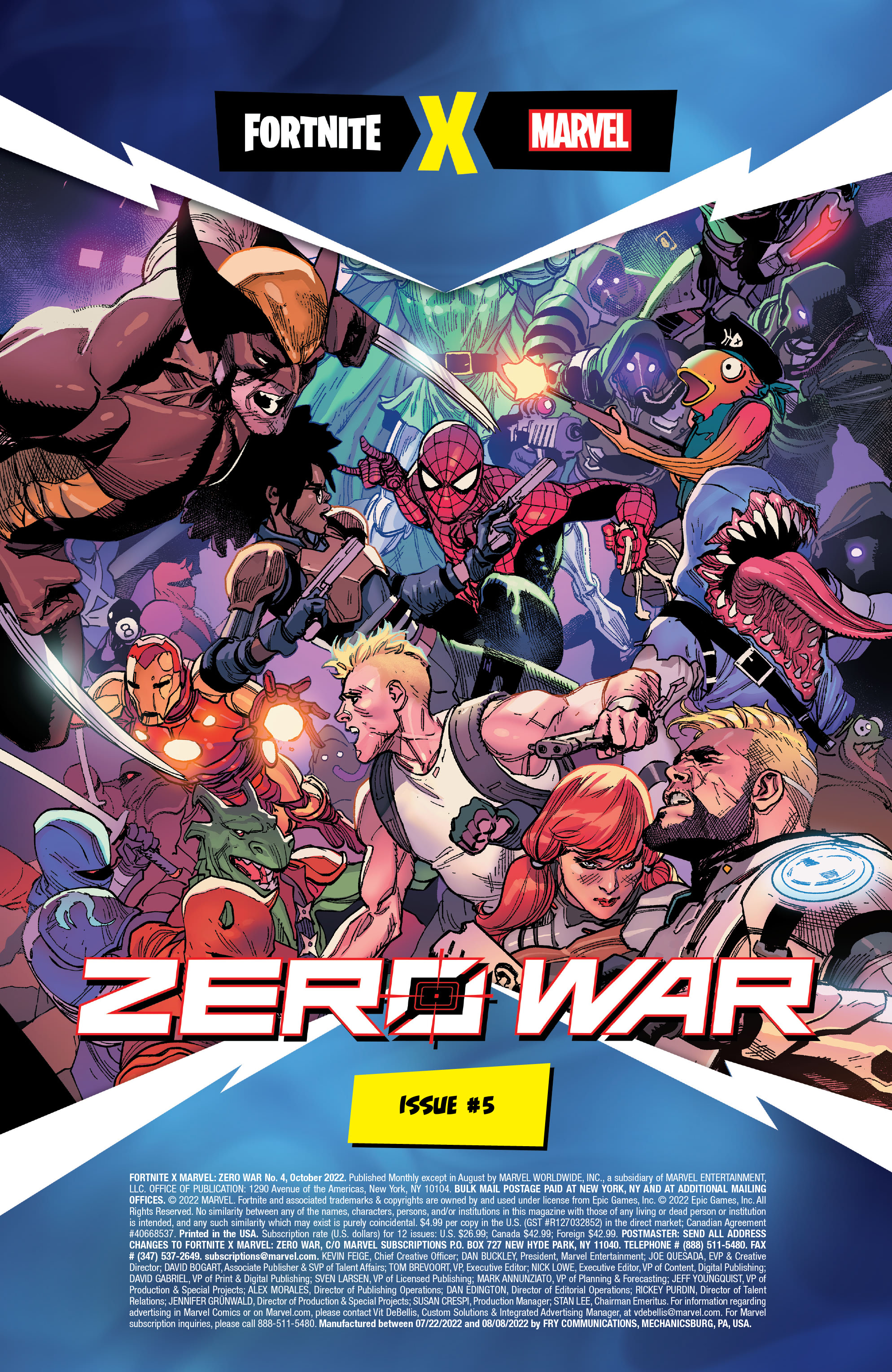 Fortnite x Marvel: Zero War (2022-) issue 4 - Page 25