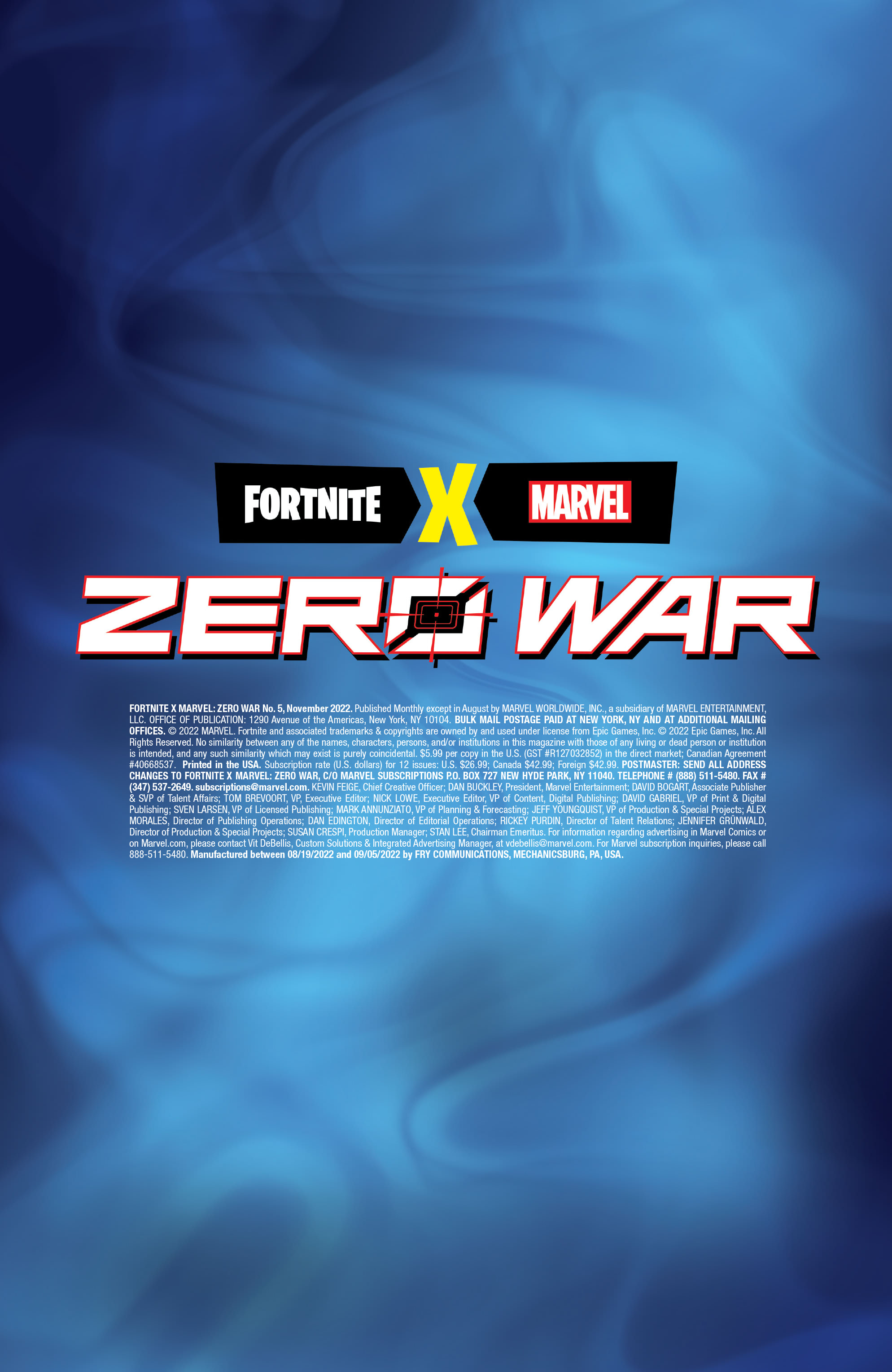 Fortnite x Marvel: Zero War (2022-) issue 5 - Page 34