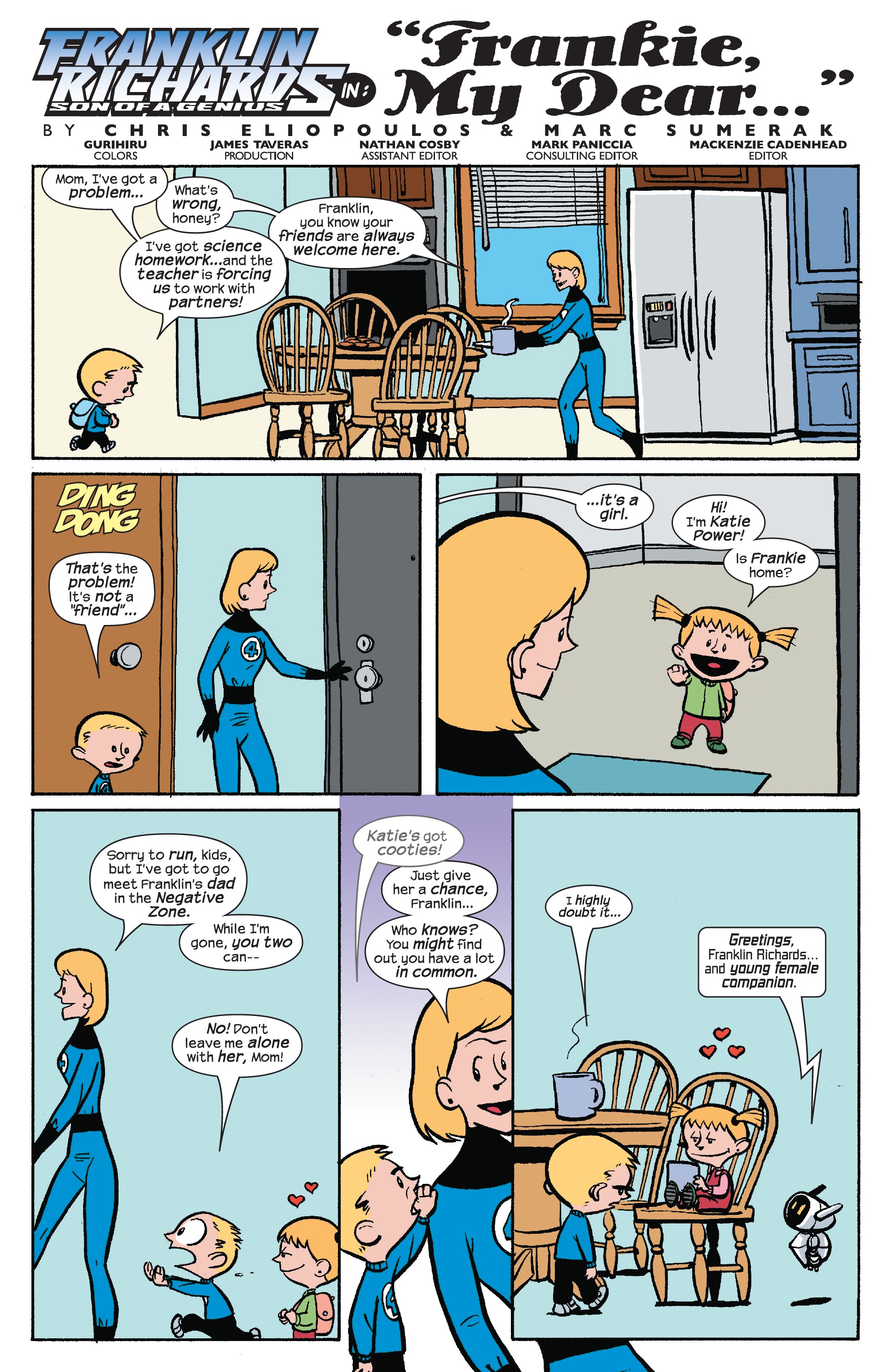 Franklin Richards: A Fantastic Year (2018) issue 1 - Page 20