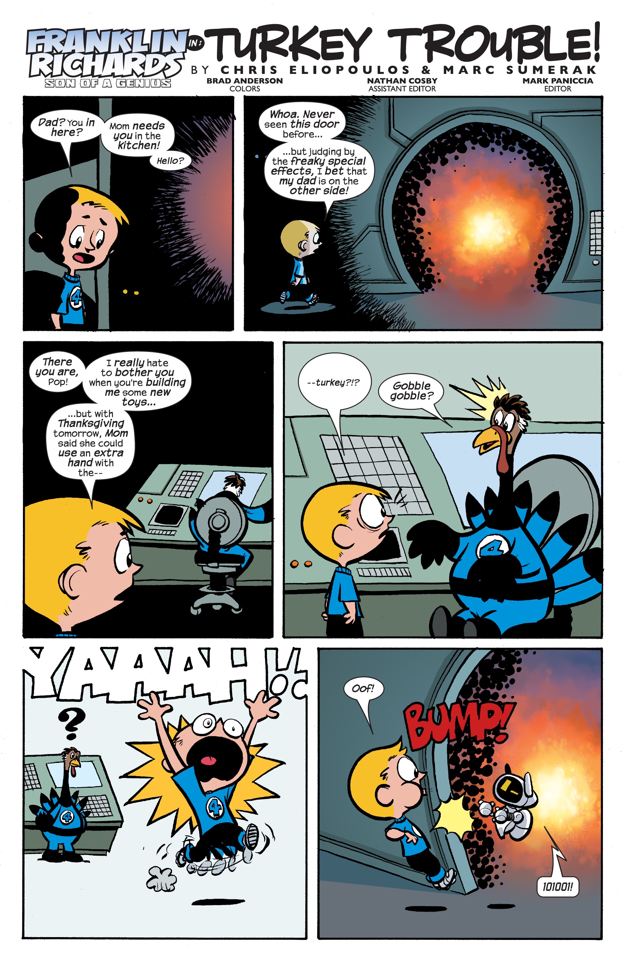 Franklin Richards: A Fantastic Year (2018) issue 1 - Page 96