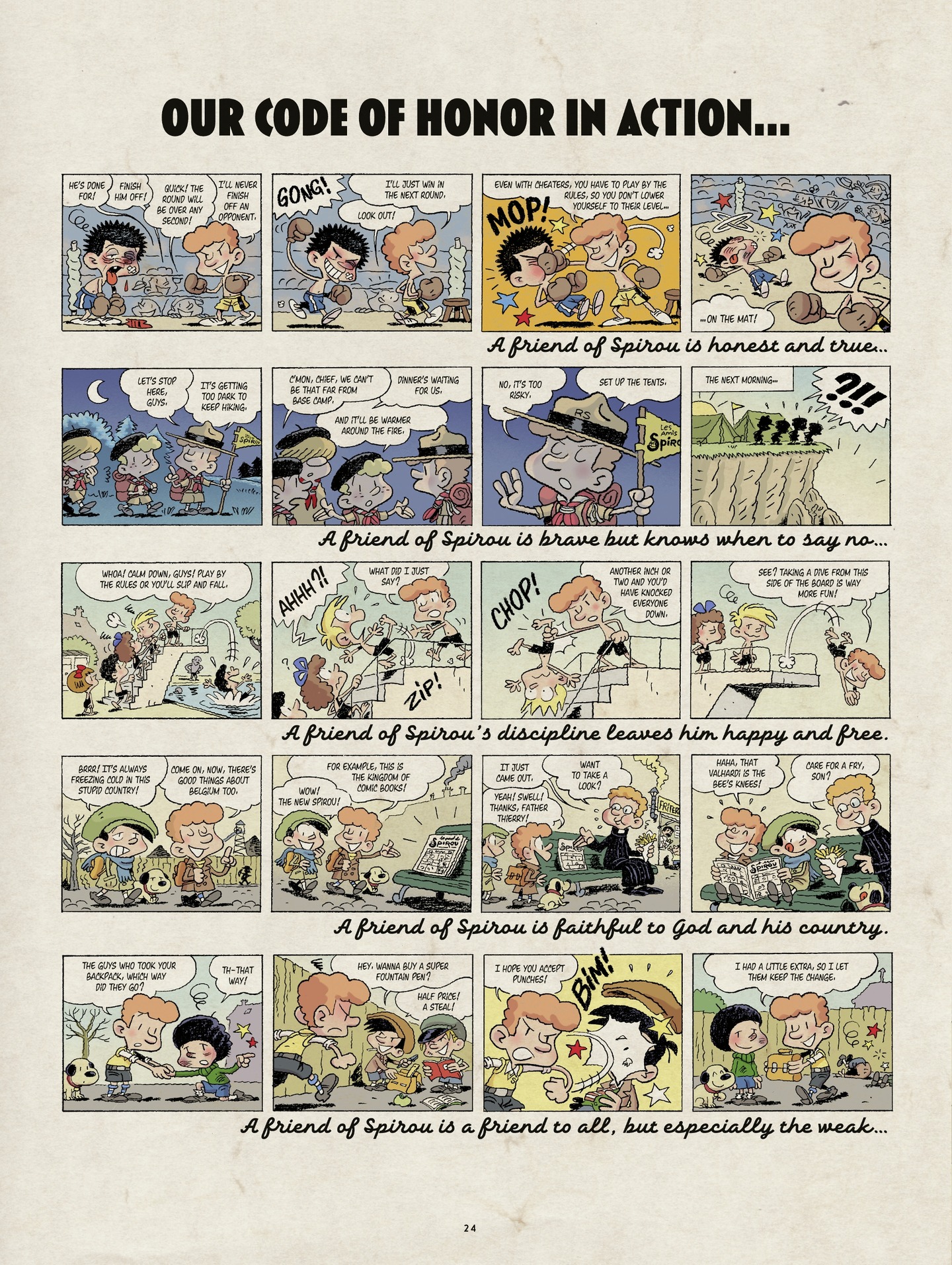 Friends of Spirou (2023-) issue 1 - Page 22