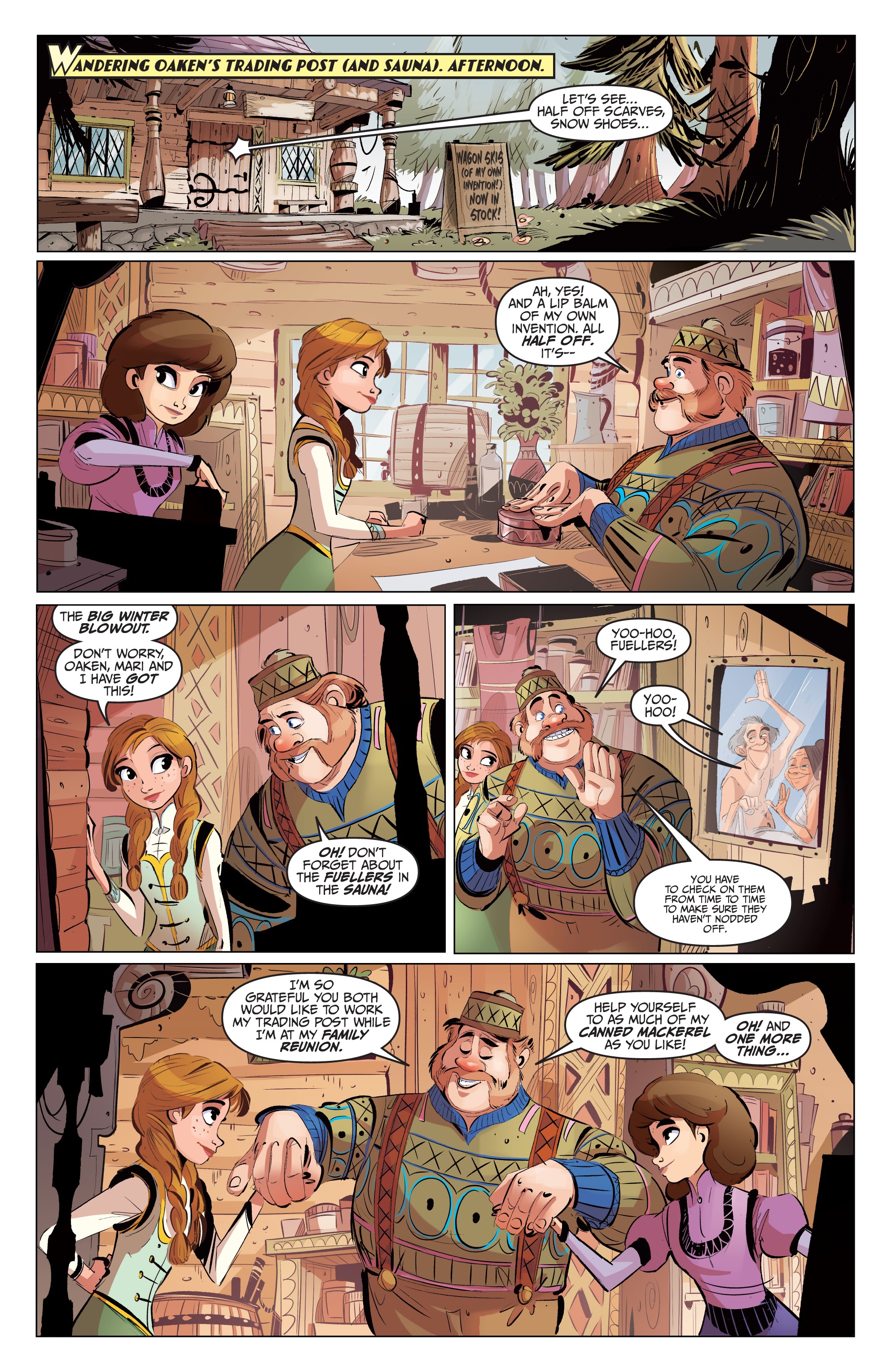 Frozen: Breaking Boundaries (2018-) issue 2 - Page 12