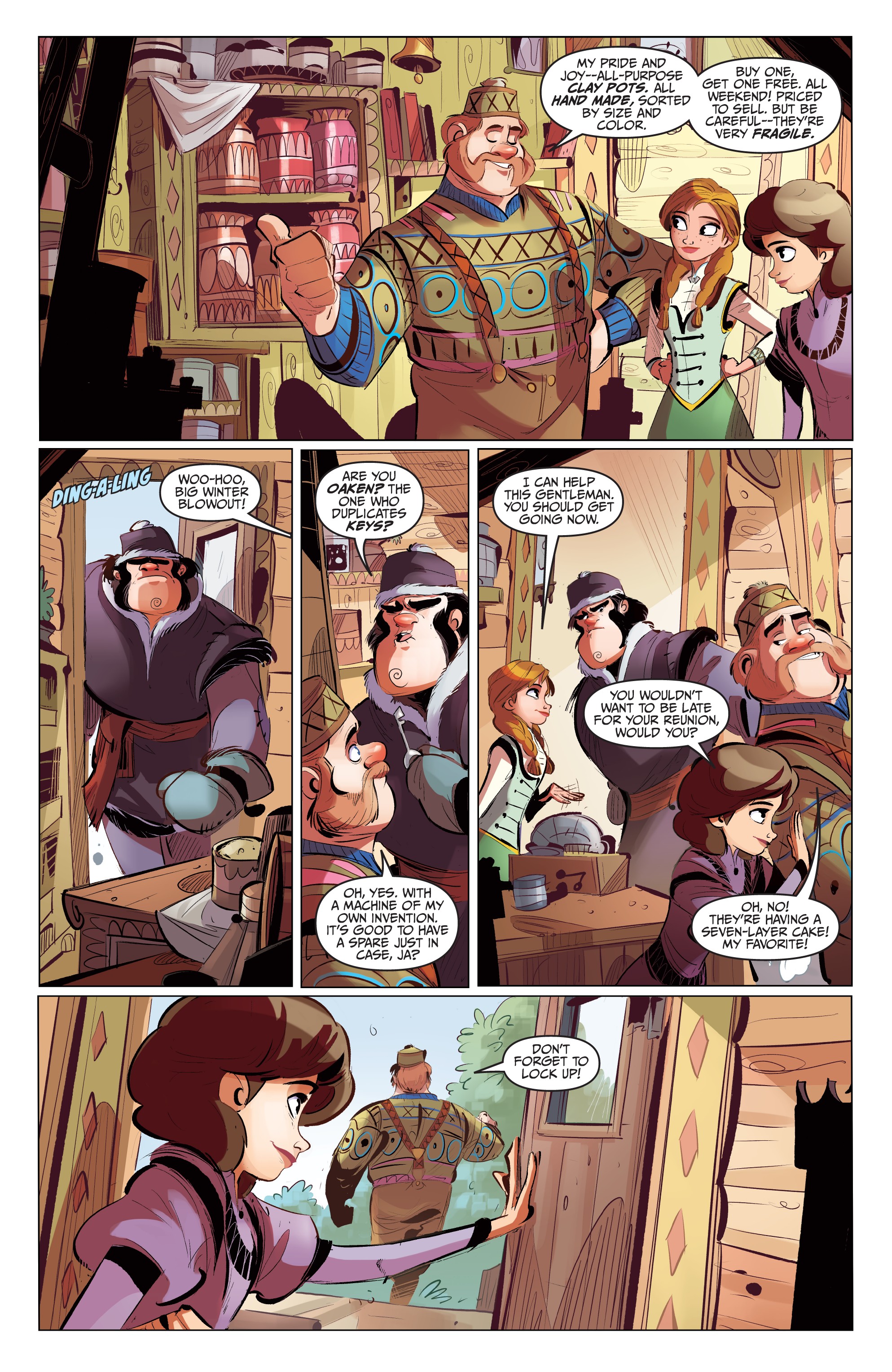 Frozen: Breaking Boundaries (2018-) issue 2 - Page 13