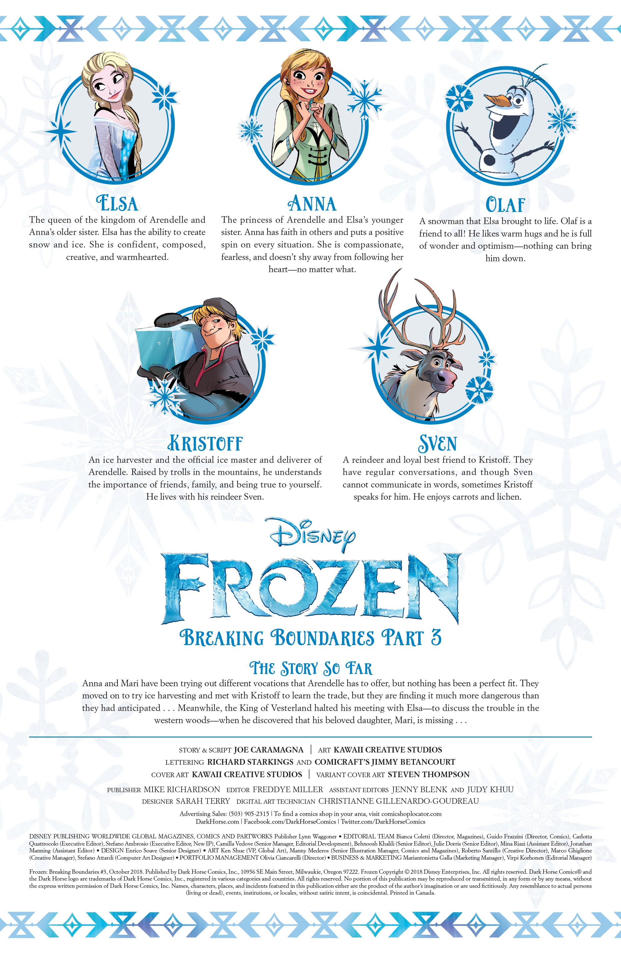 Frozen: Breaking Boundaries (2018-): Chapter 3 - Page 2