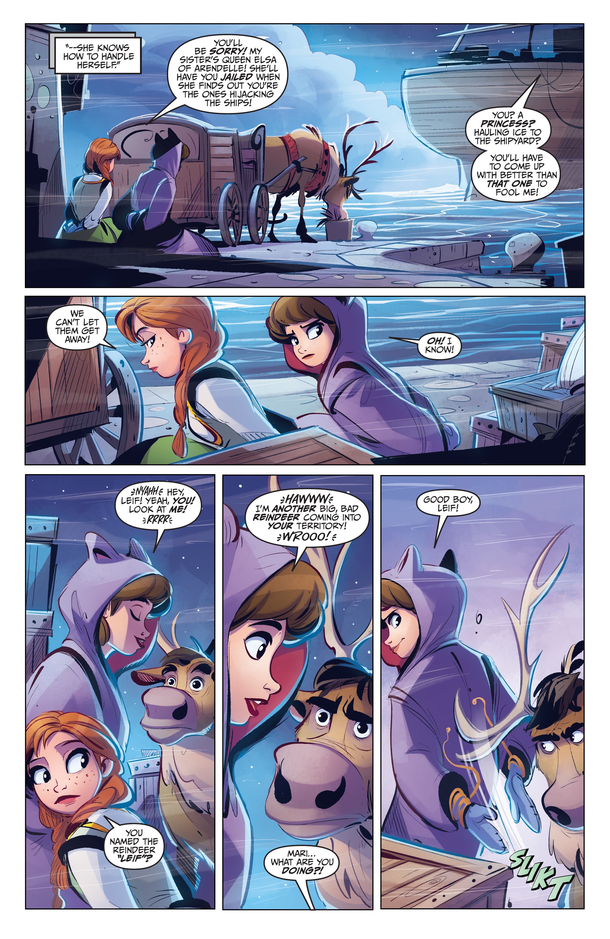 Frozen: Breaking Boundaries (2018-) issue 3 - Page 12