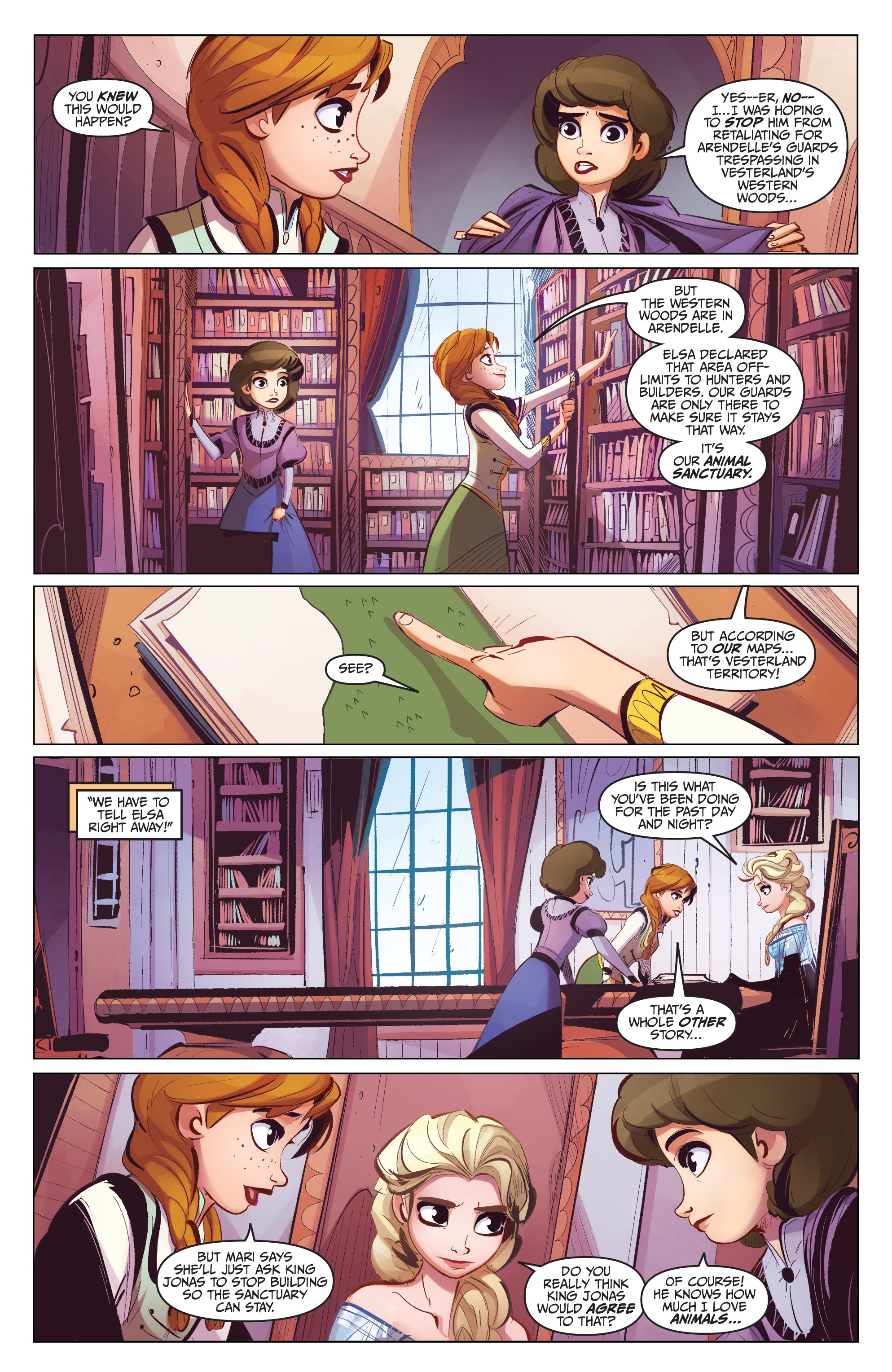 Frozen: Breaking Boundaries (2018-) issue 3 - Page 21