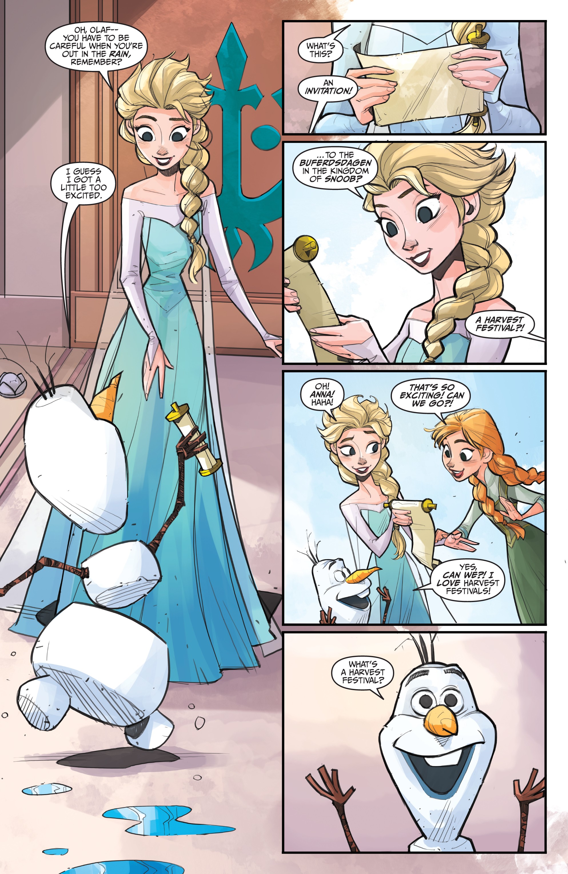 Frozen: Reunion Road (2019-) issue 1 - Page 4