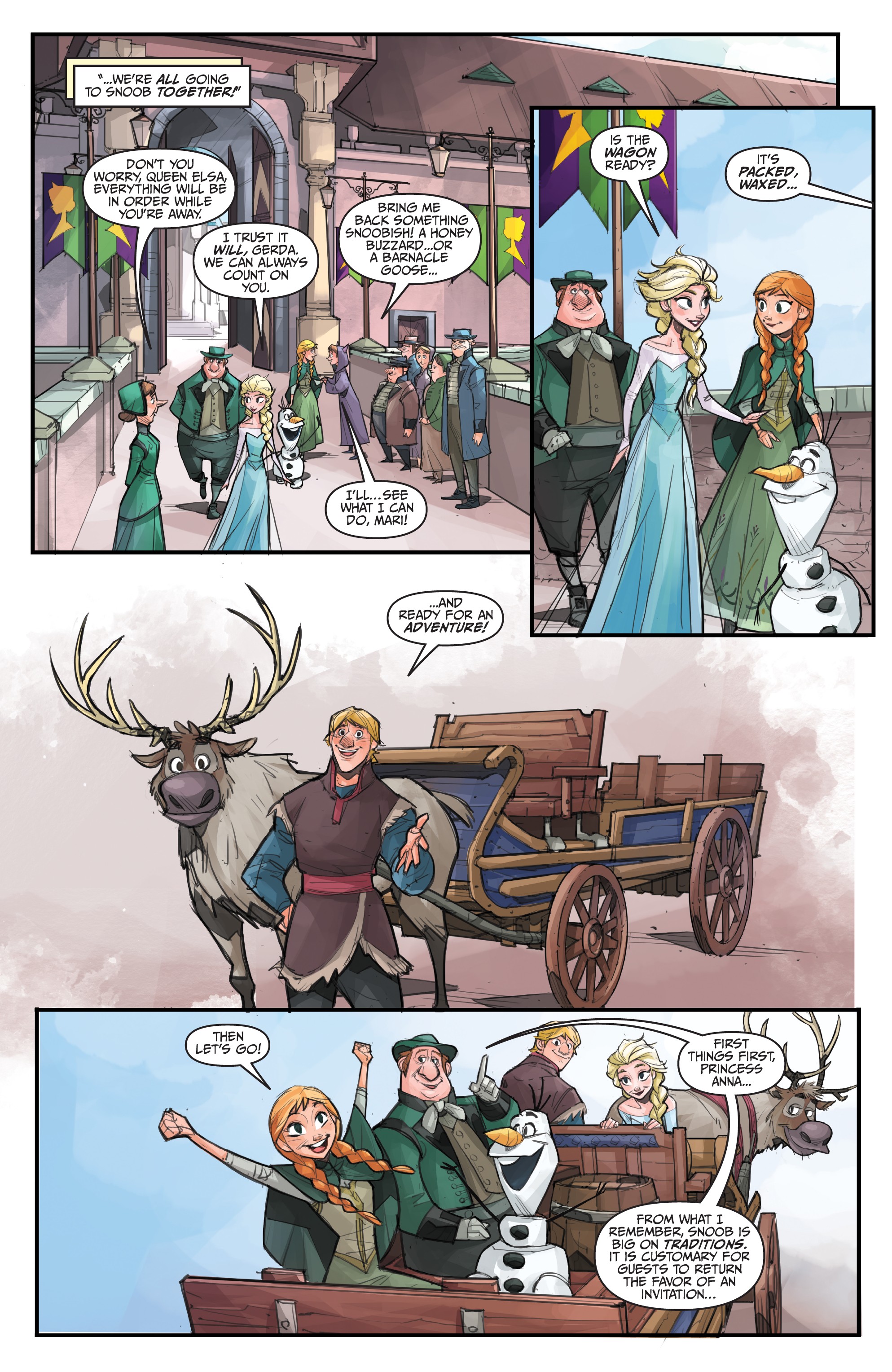 Frozen: Reunion Road (2019-) issue 1 - Page 9