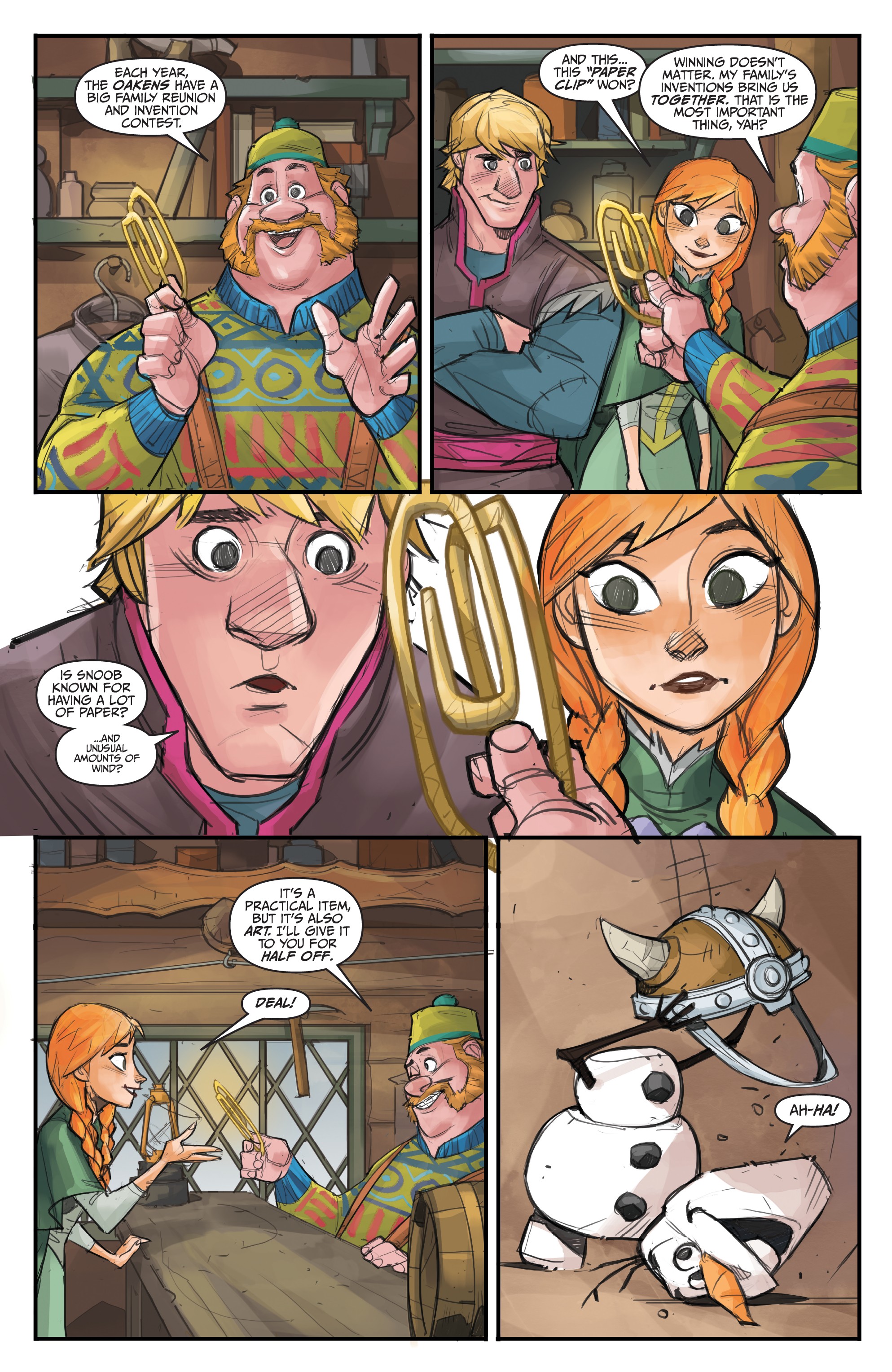 Frozen: Reunion Road (2019-) issue 1 - Page 12