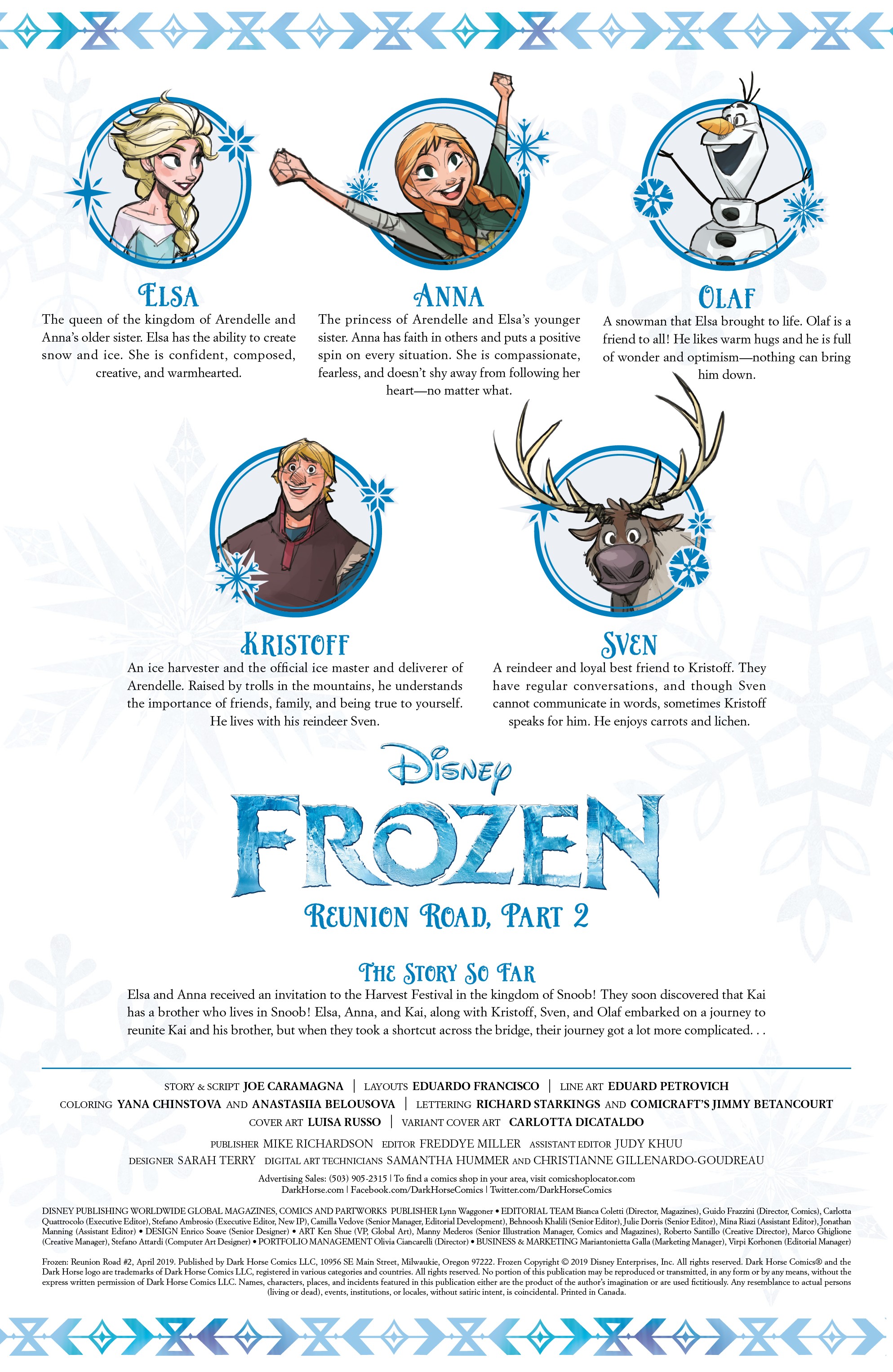 Frozen: Reunion Road (2019-): Chapter 2 - Page 2
