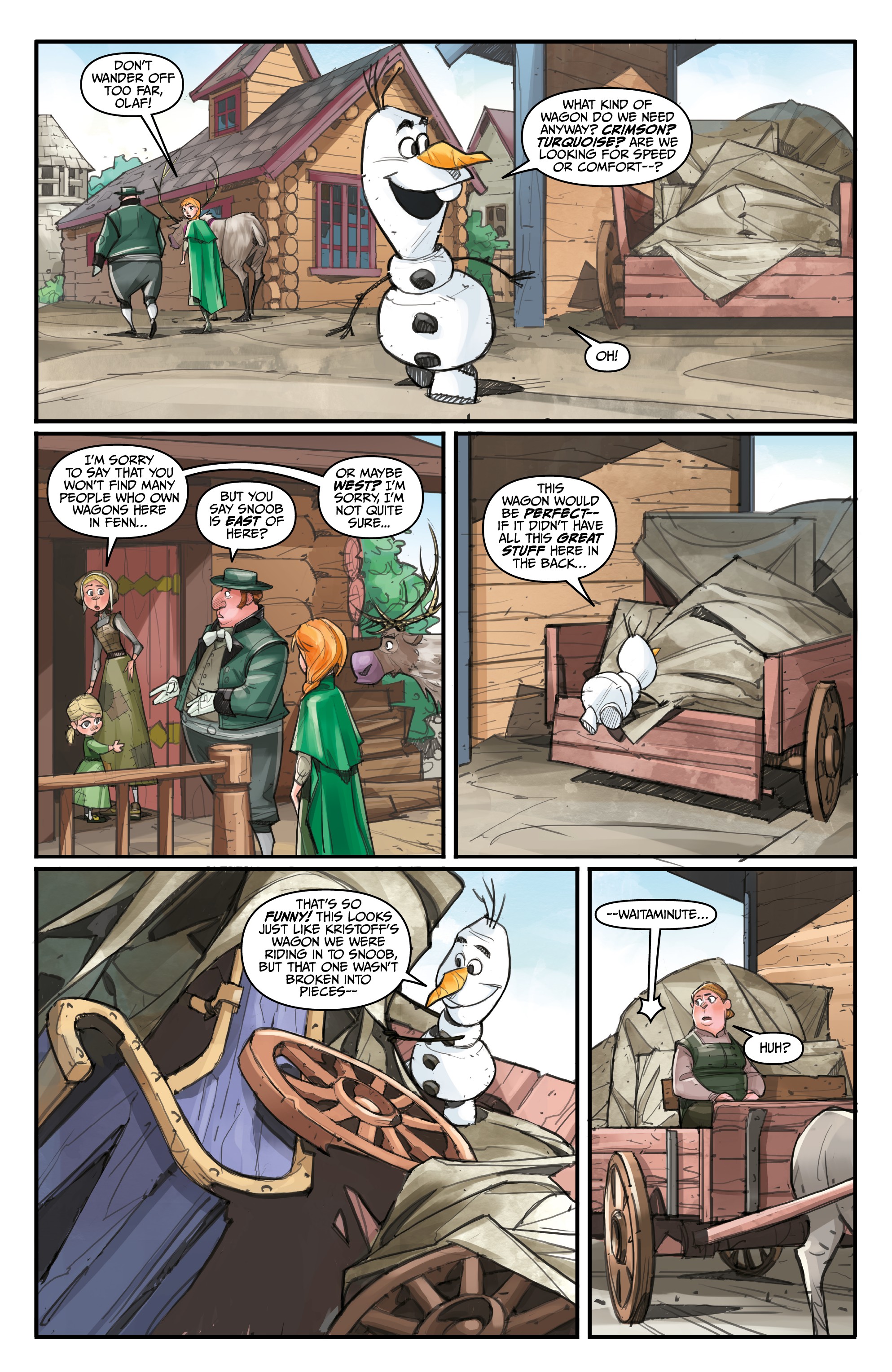 Frozen: Reunion Road (2019-) issue 2 - Page 10