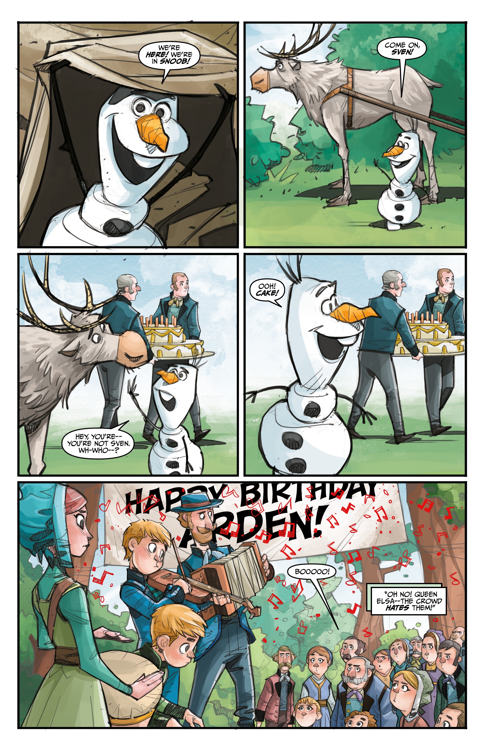 Frozen: Reunion Road (2019-) issue 2 - Page 18