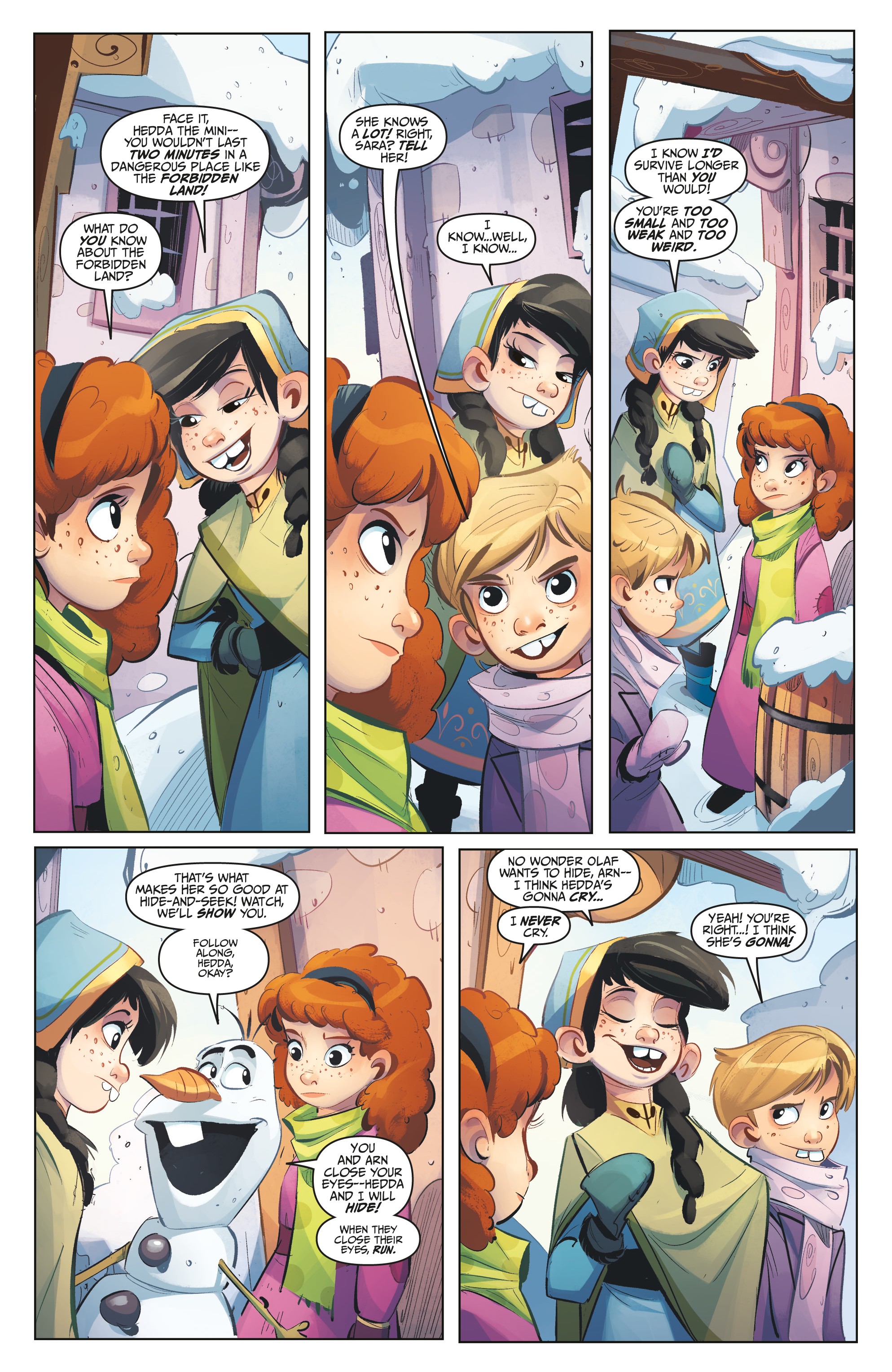 Frozen: The Hero Within (2019-) issue 1 - Page 7