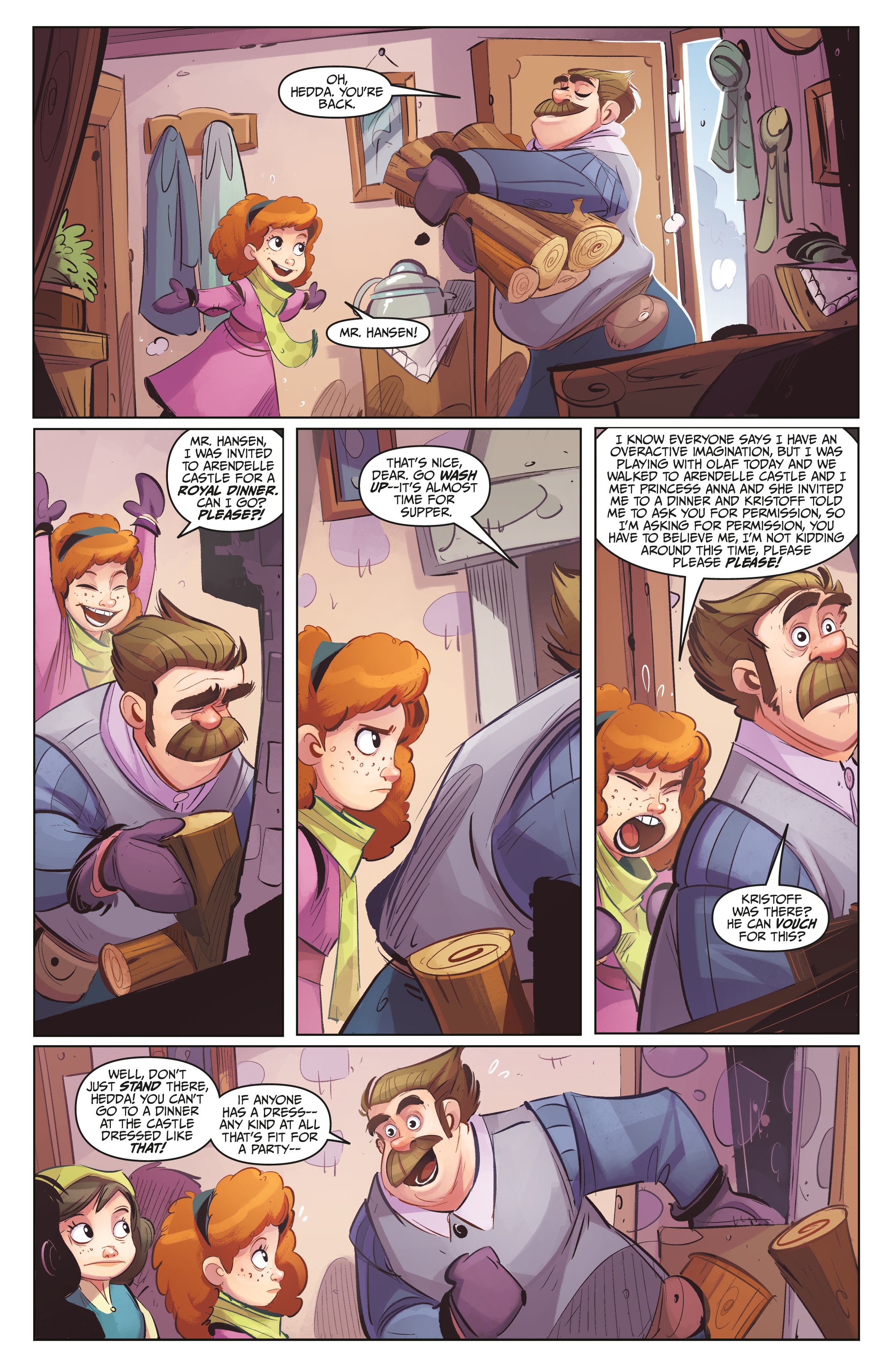 Frozen: The Hero Within (2019-) issue 1 - Page 16