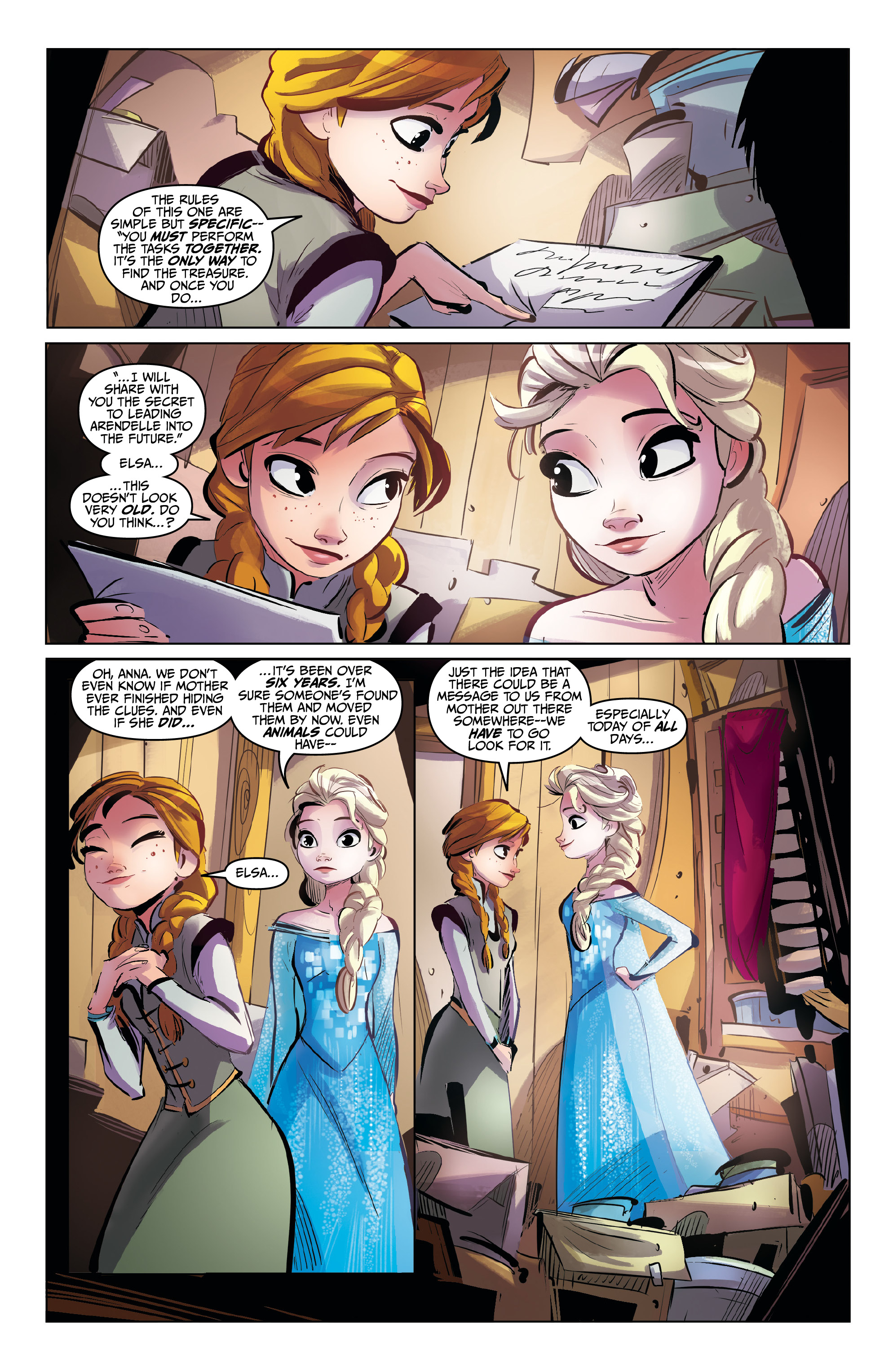 Frozen: True Treasure (2019-) issue 1 - Page 15