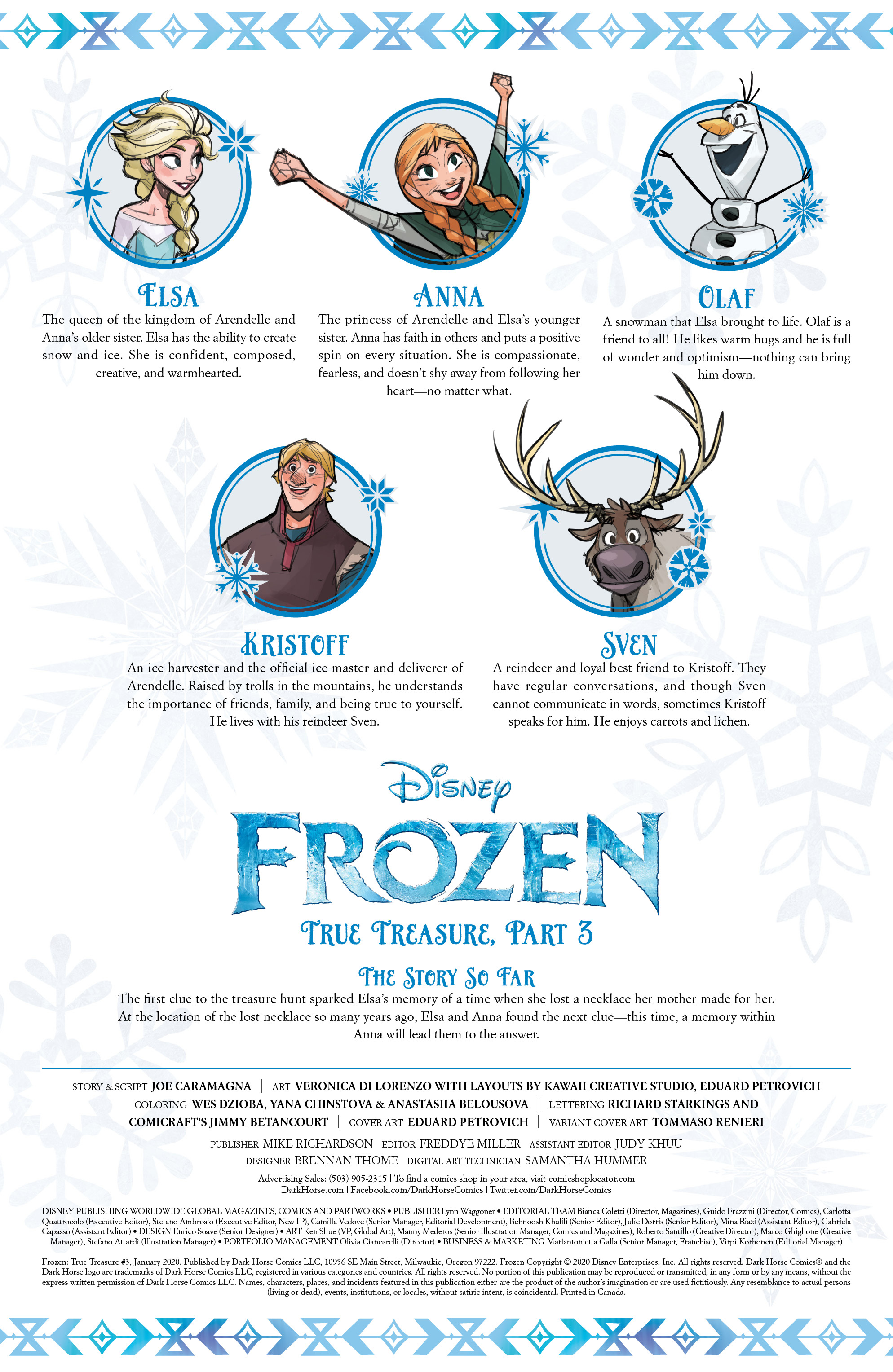 Frozen: True Treasure (2019-): Chapter 3 - Page 2