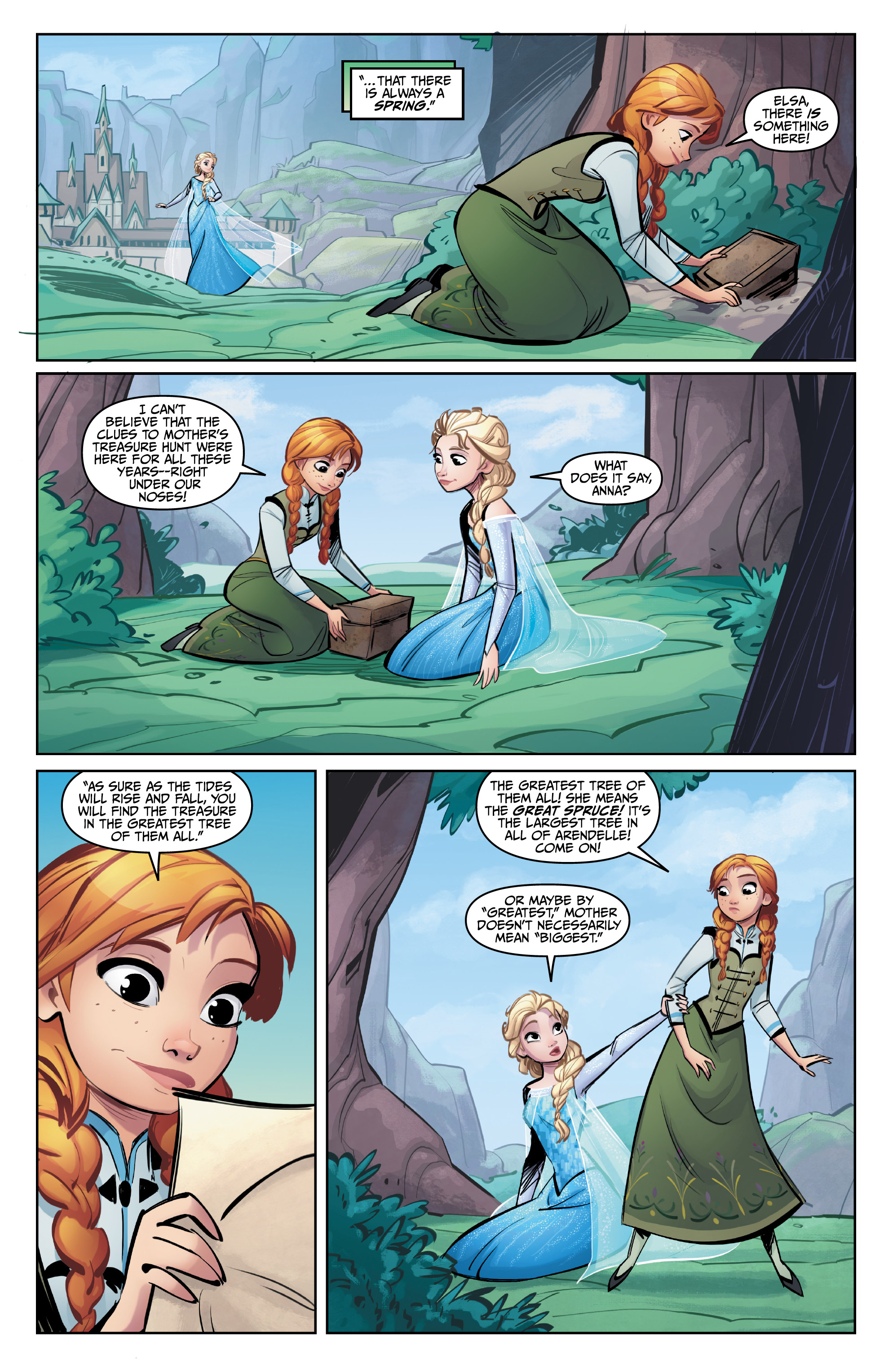 Frozen: True Treasure (2019-) issue 3 - Page 10