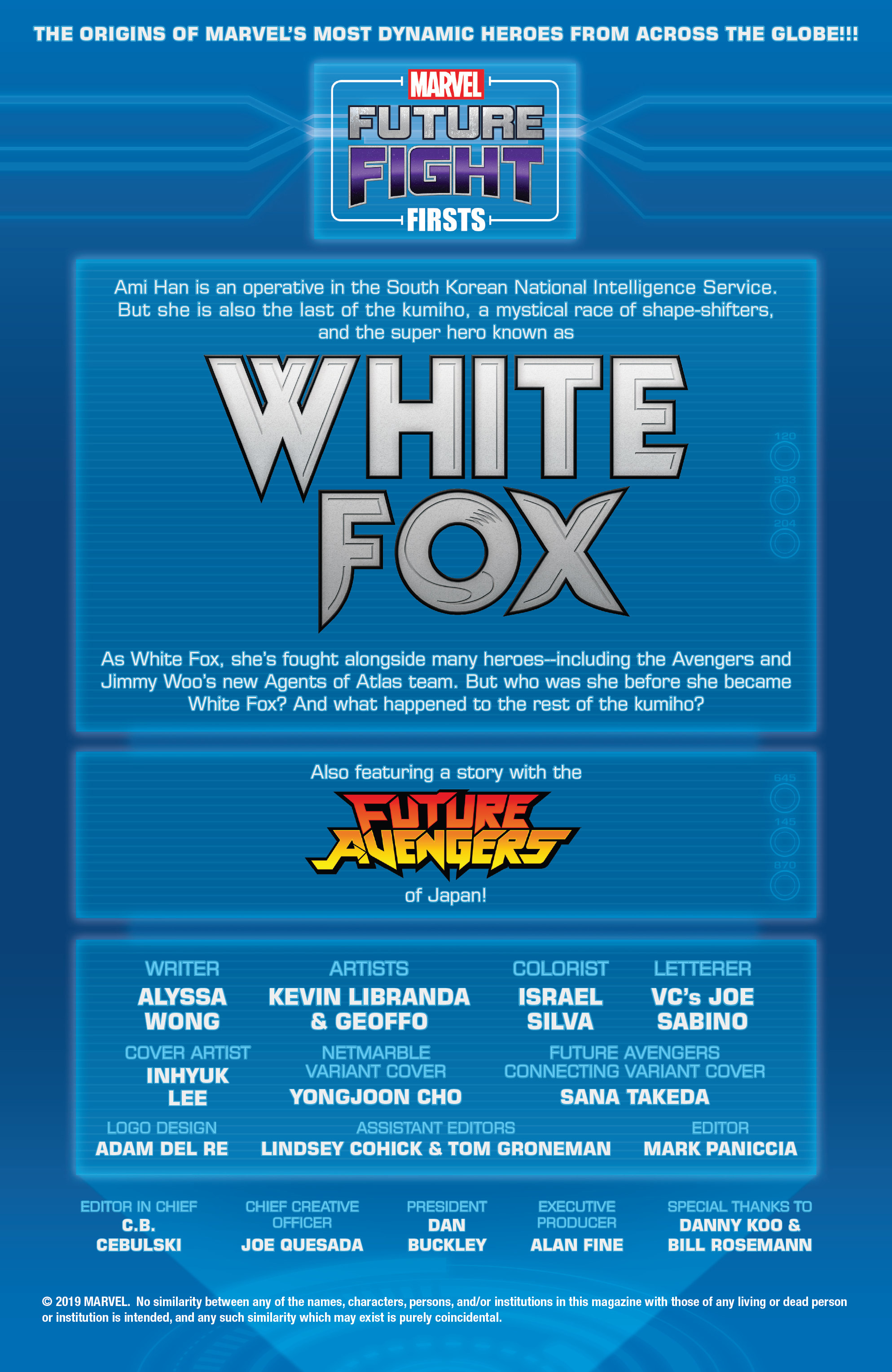 Future Fight Firsts: White Fox (2019): Chapter 1 - Page 2