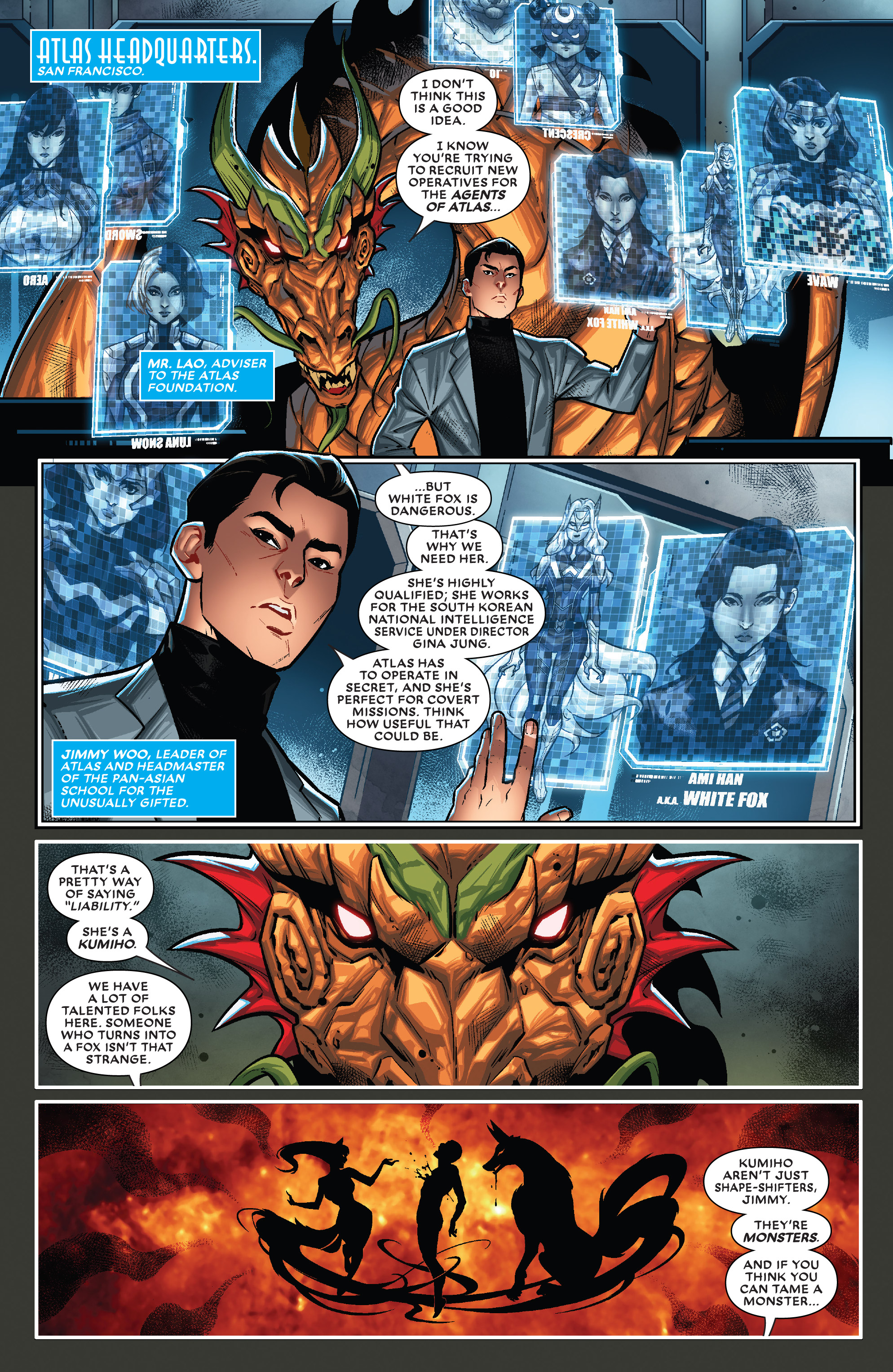 Future Fight Firsts: White Fox (2019): Chapter 1 - Page 3