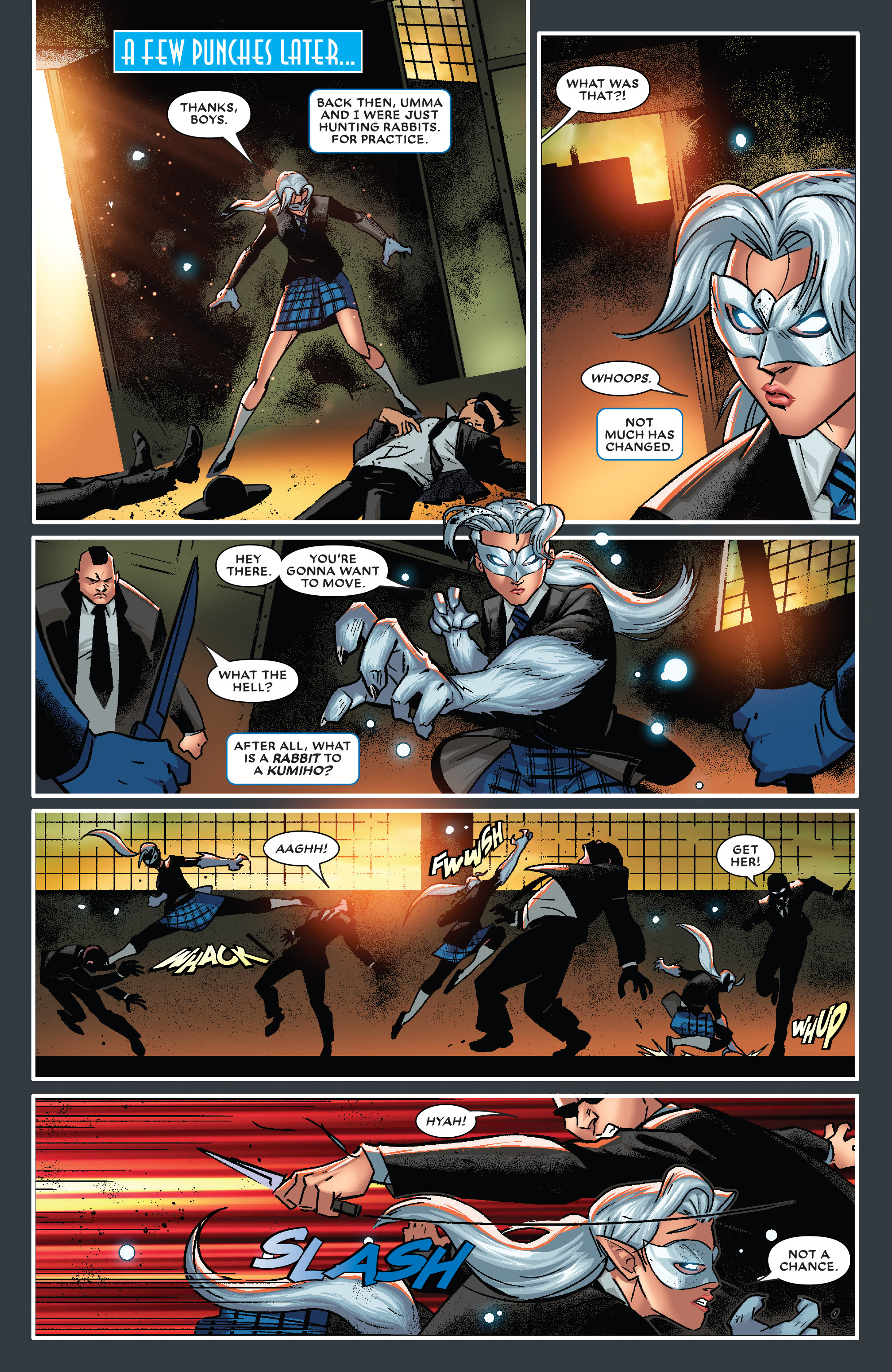 Future Fight Firsts: White Fox (2019) issue 1 - Page 17