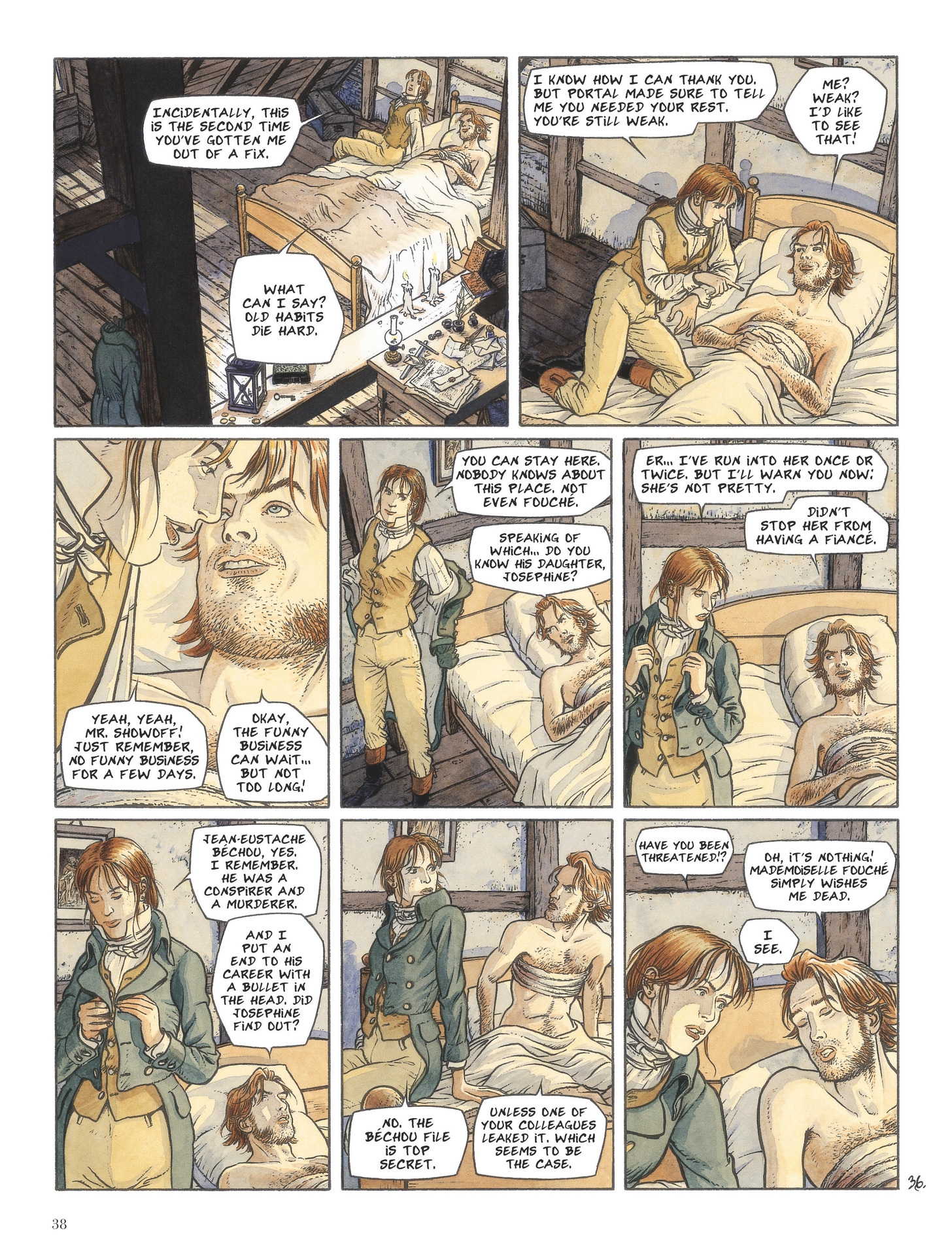 <{ $series->title }} issue 5 - Page 38