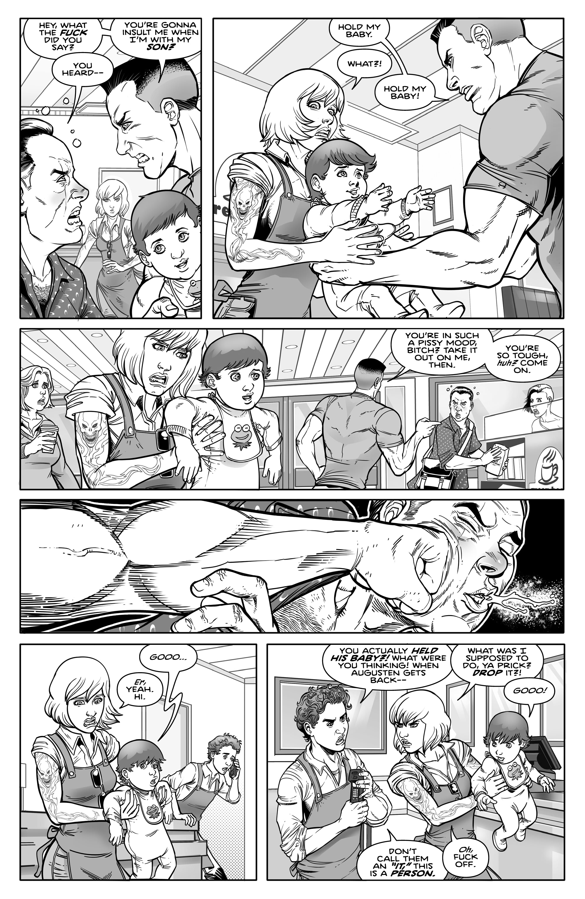 Gangster Ass Barista (2023-) issue 1 - Page 9